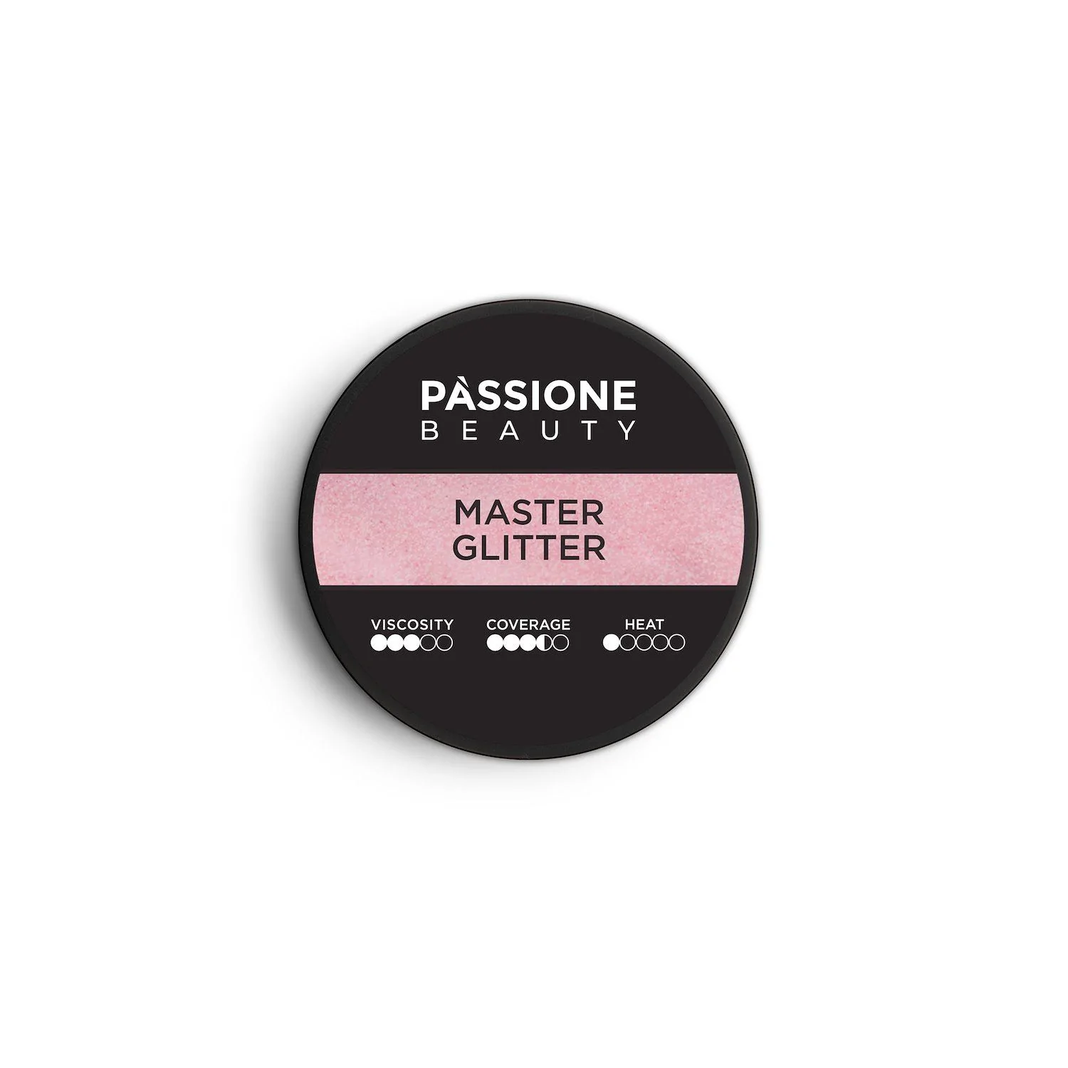 Master Glitter 50 ml - Gel de construction auto-égalisant rose ancien avec micro-paillettes - détail 3
