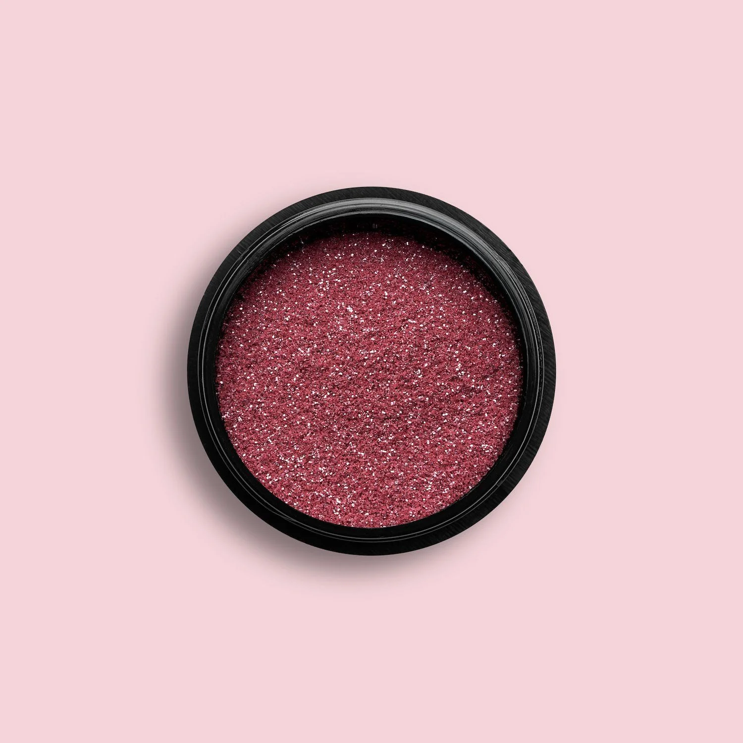 Pink Glitter - Biodegradables - Purpurina biodegradable para uñas, color rosa
