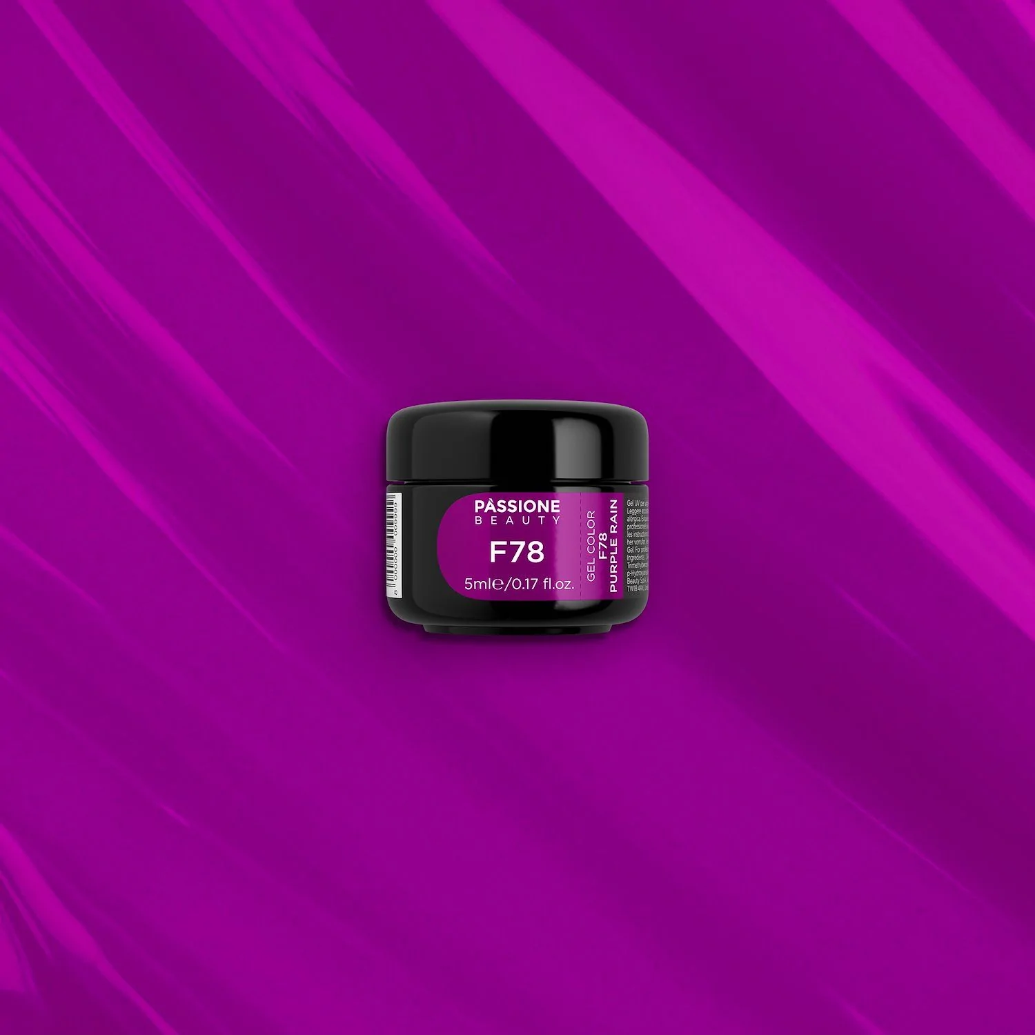 Gel color F78 Purple Rain - Gel Color autosigillante viola acceso - dettaglio 2
