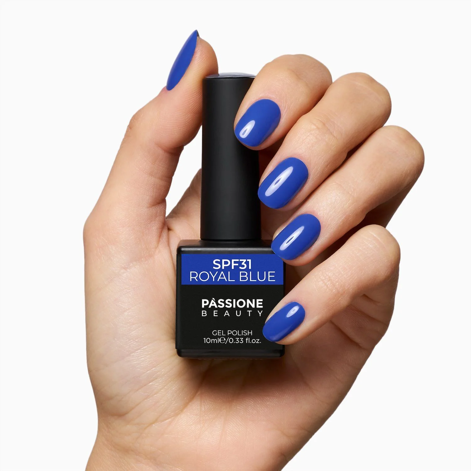 Colore semipermanente SPF31 Royal Blue - Gel semipermanente colorato SPF31 Royal Blue, Blu energico e intenso - dettaglio 2