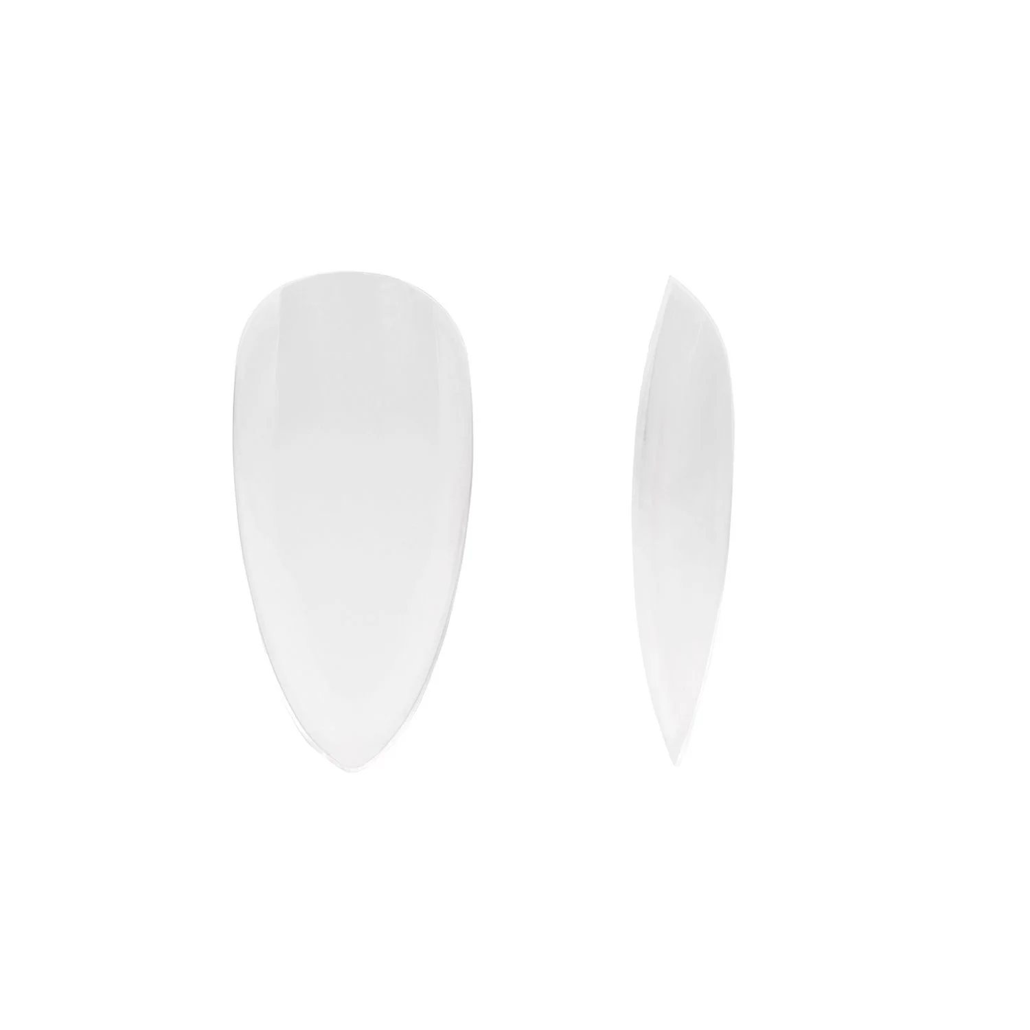 Capsules en gel Amande 240 pièces - Capsules en gel soak-off forme amande transparentes - détail 1