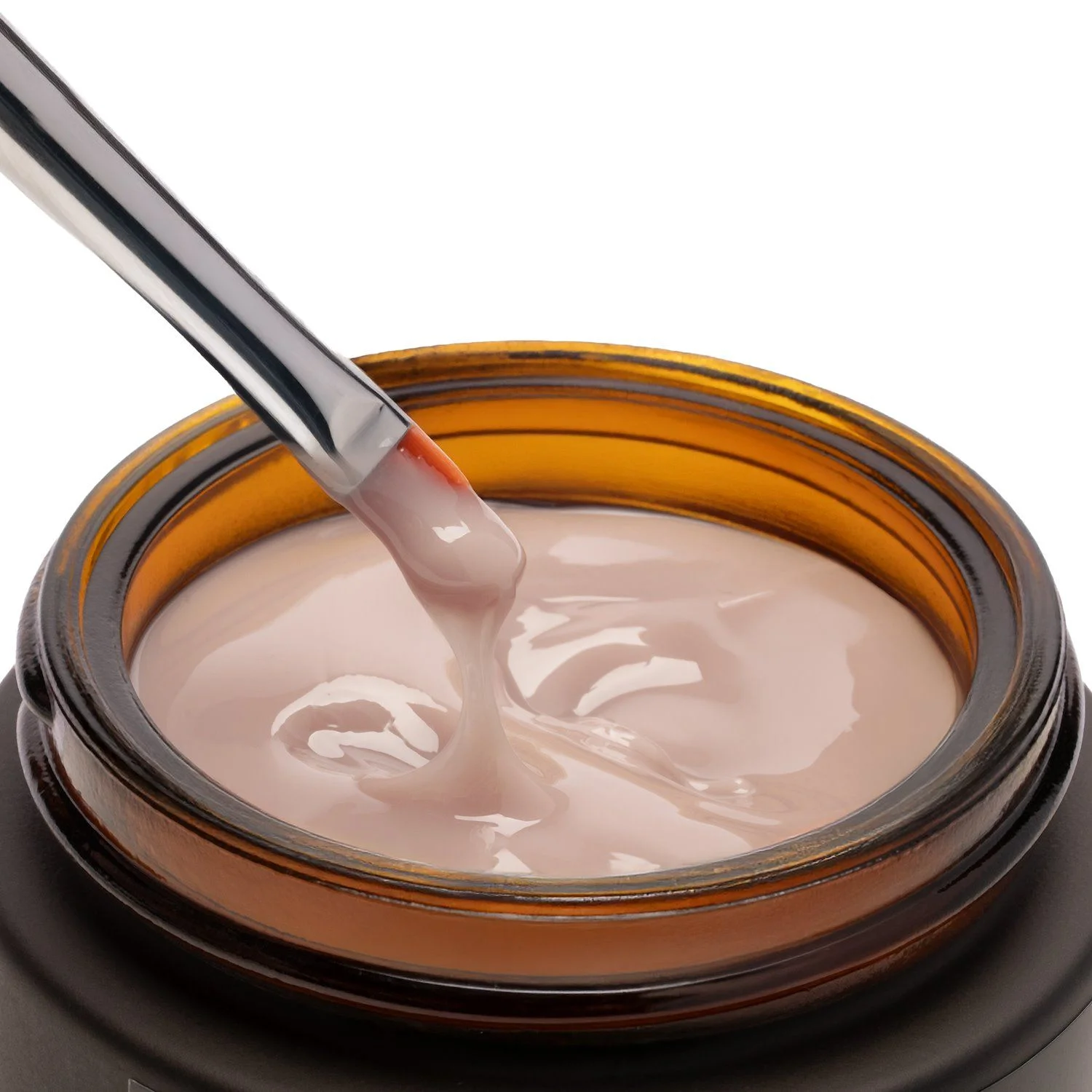 JELLY-PRO Cover Natural 15 ml - Builder gel tixotrópico nude rosa - detalle 4
