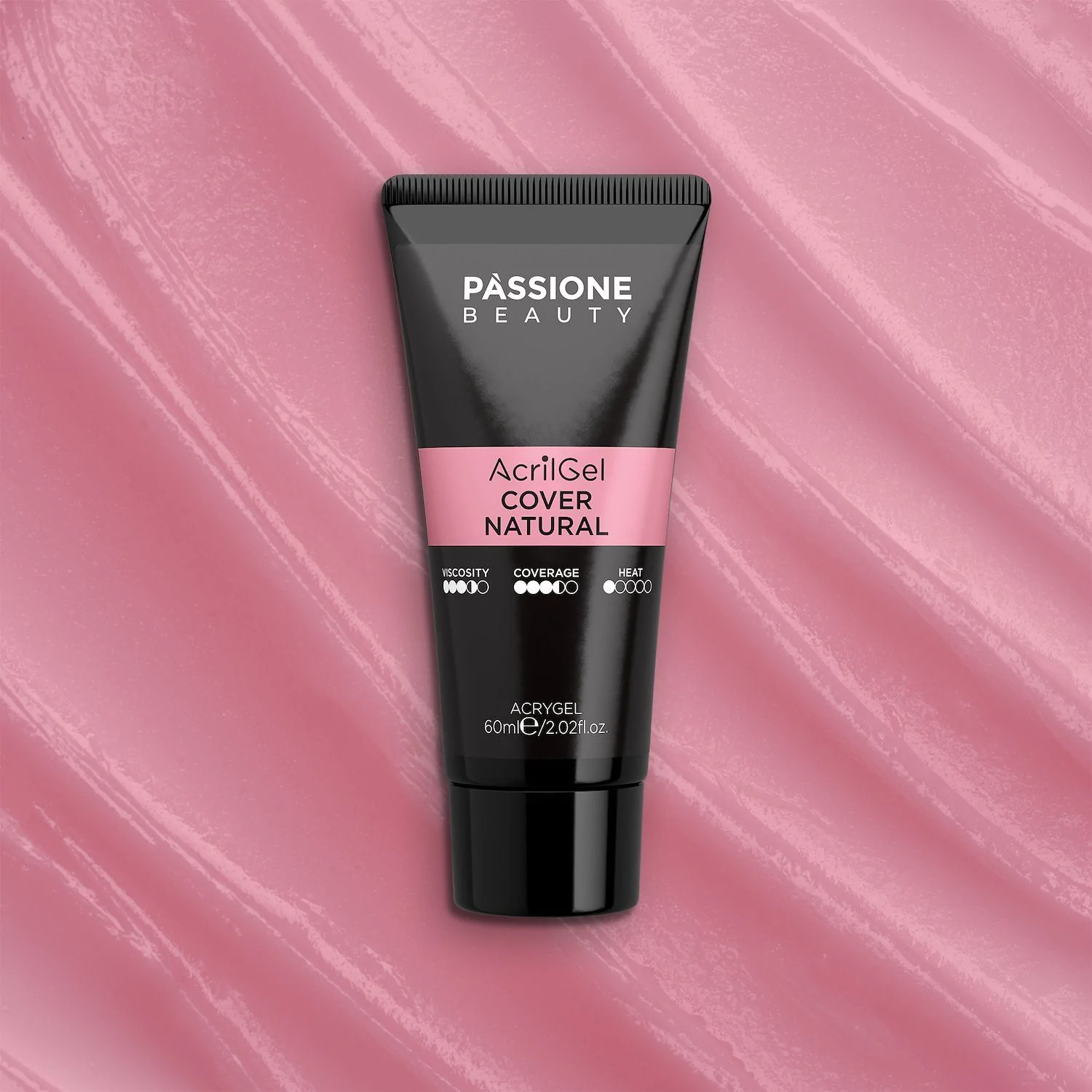 Acrygel® Cover Natural 60 ml - Acrylic Gel Cool Antique Pink, Medium Coverage - detail 2