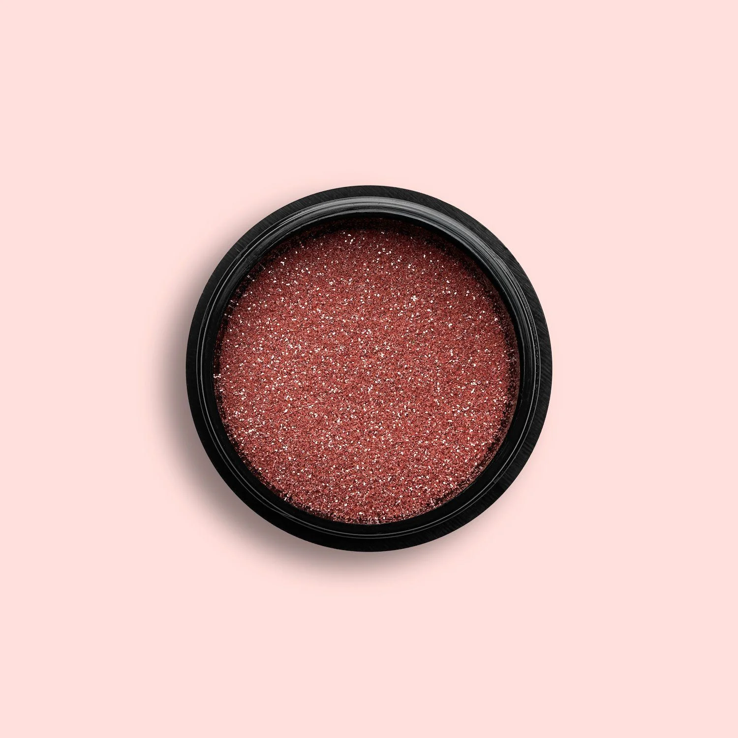 Biodegradable Rose Gold Glitter - Biodegradable nail glitter, colour rose gold
