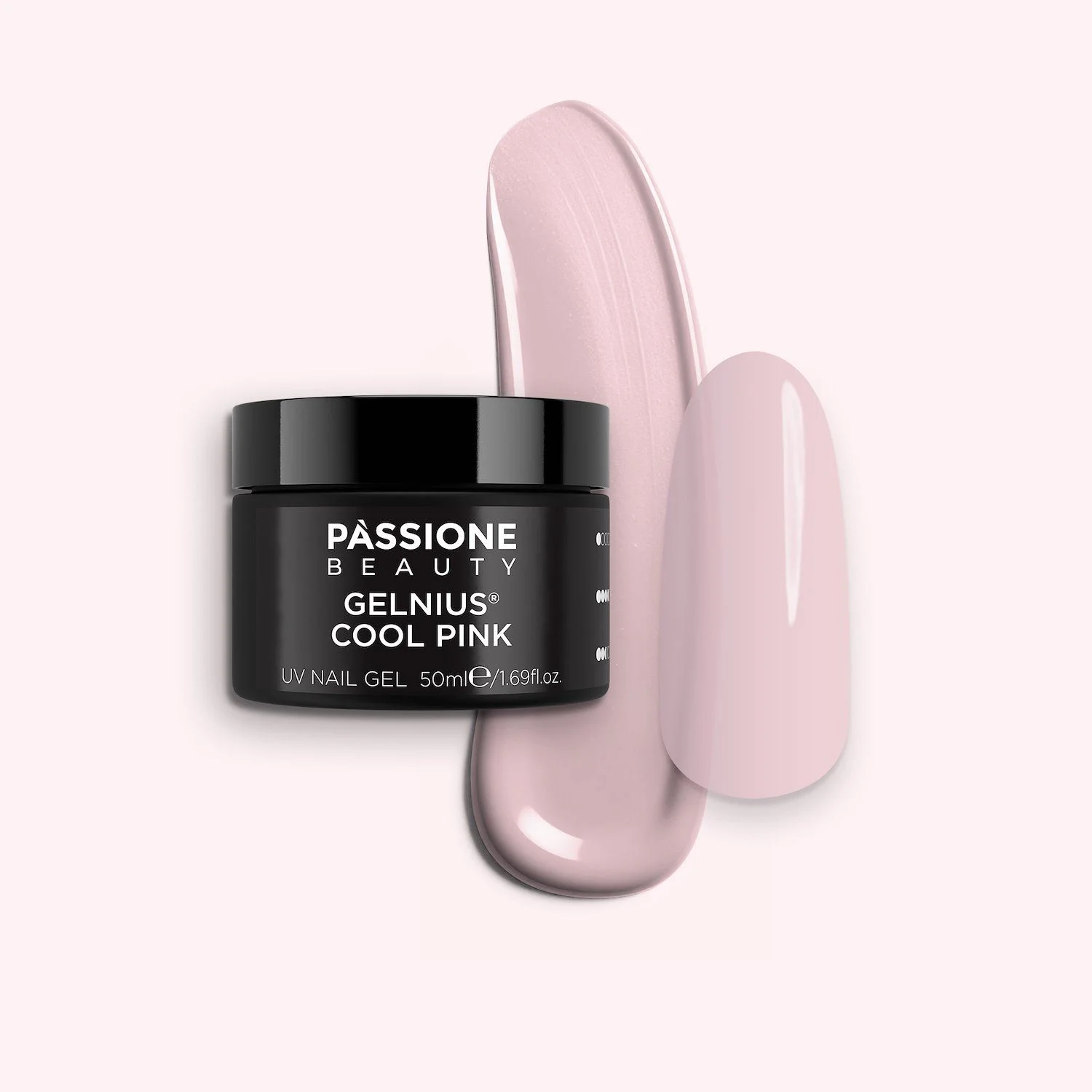 GELNIUS® Cool Pink 50 ml - Gel constructeur 2 en 1 à faible viscosité rose froid