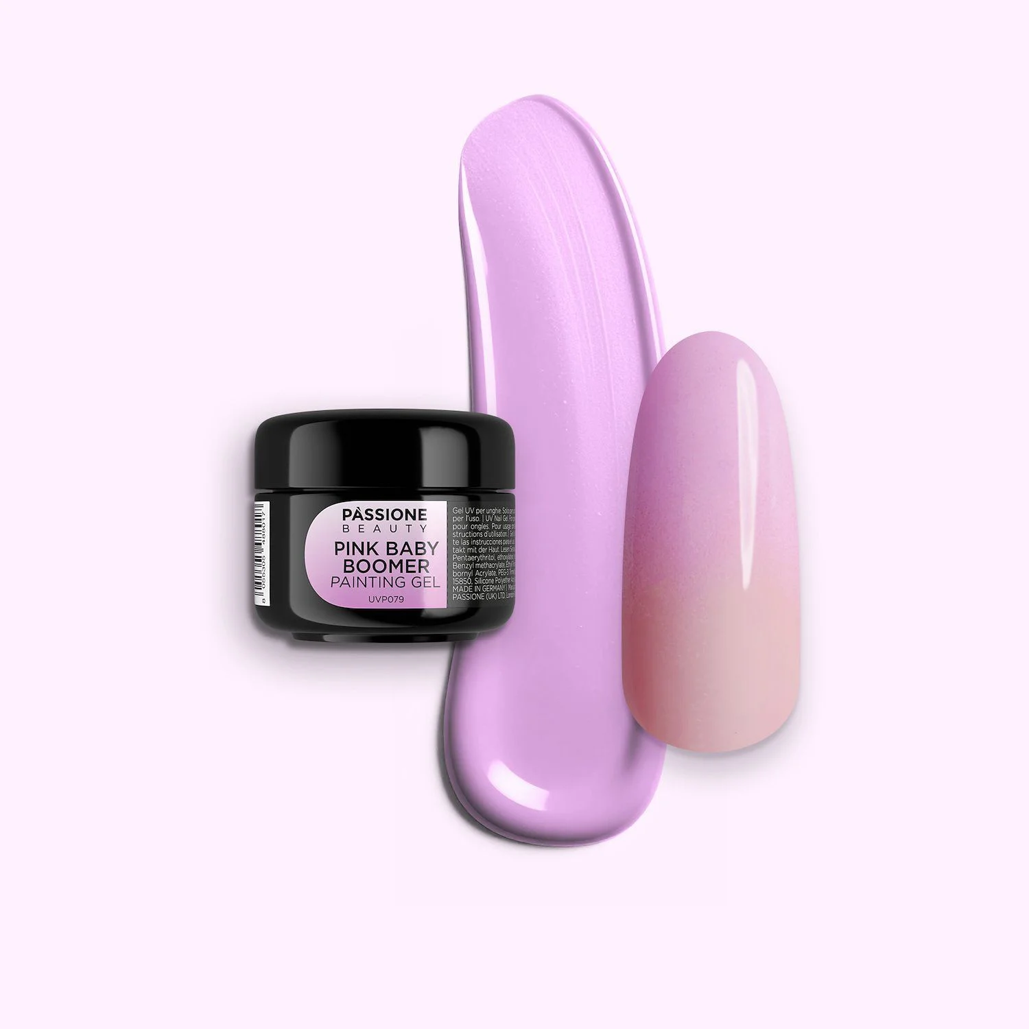 Pink Babyboomer UV Painting Gel - Babyboomer UV Painting Gel rose pastel