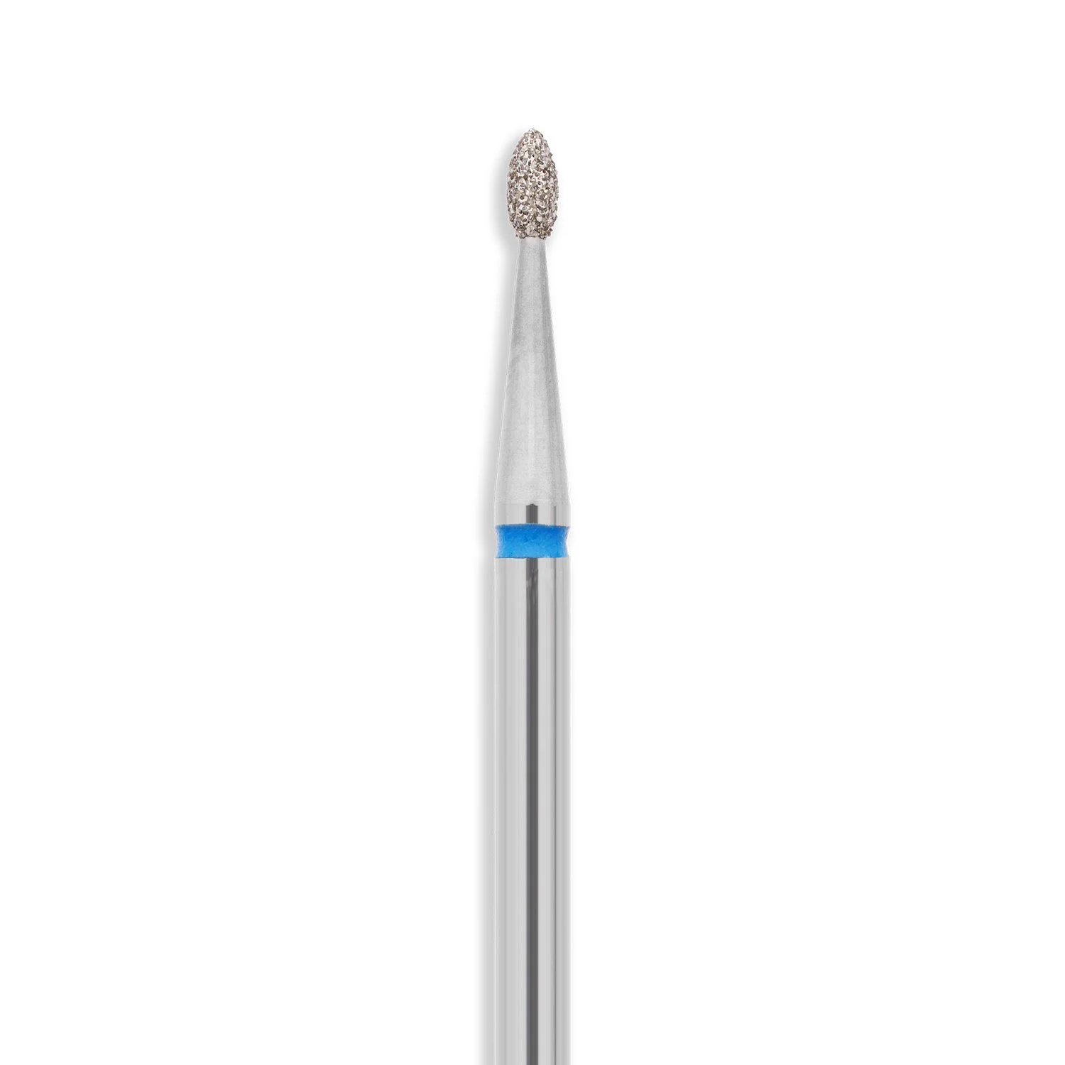 Embout EXPERT - Diamant drop medium - Embout diamanté pour ponceuse pourcuticules, forme de goutte. Niveau Expert. Abrasion moyenne.  - détail 1