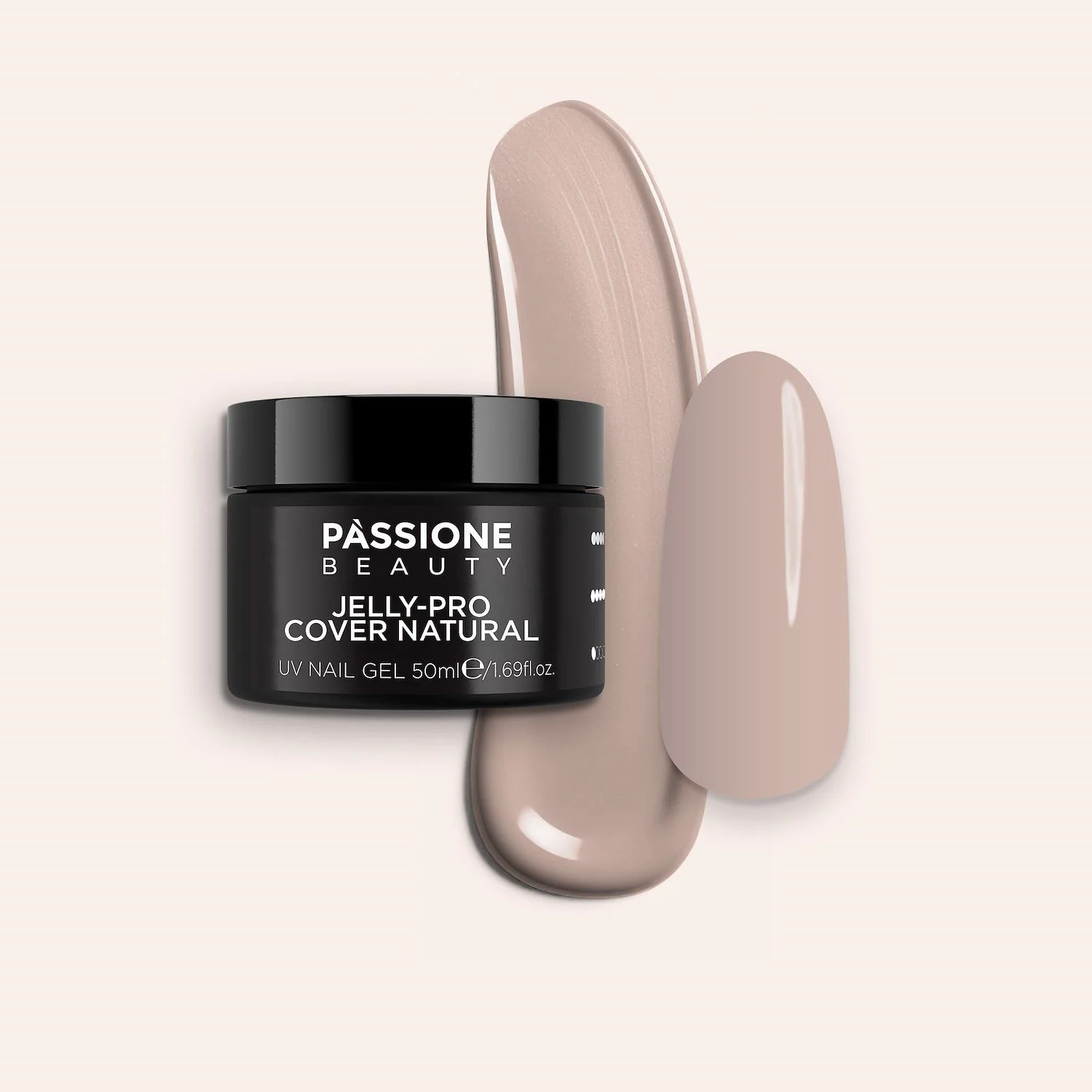JELLY-PRO Cover Natural 50 ml - Builder gel tixotrópico nude rosa