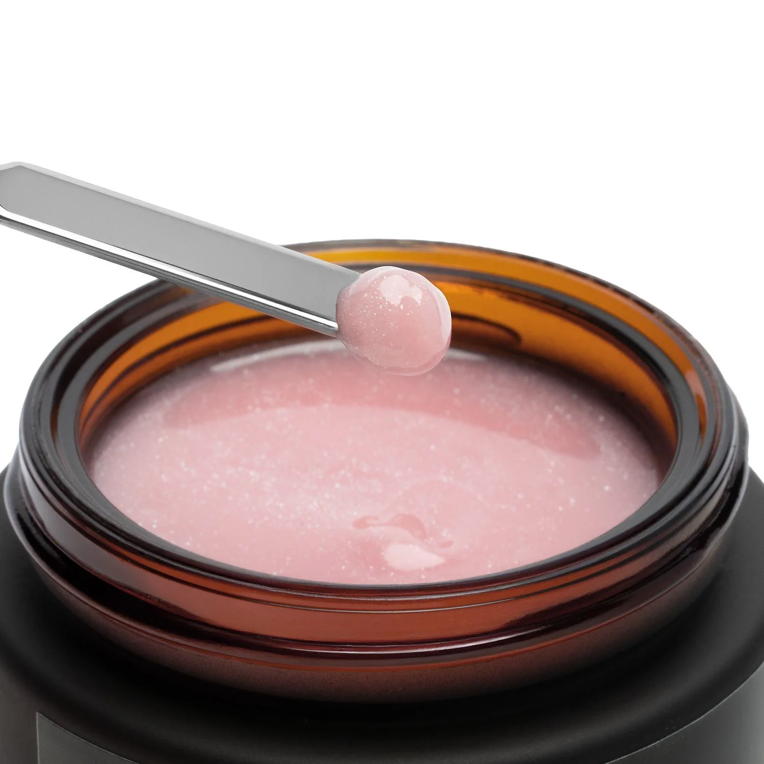 AcrilGel® Cover Glitter 50 ml  - Gel-Acrilico rosa naturale caldo con finissimi micro-glitter cangianti, mediamente coprente - dettaglio 3
