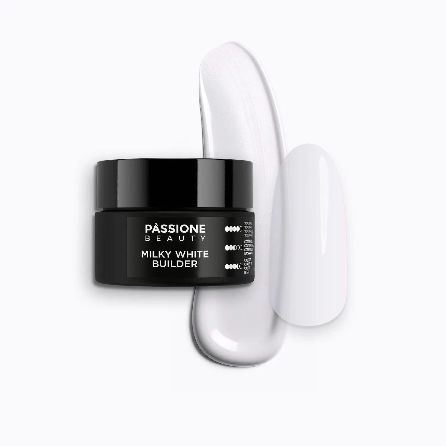Milky White Builder 15 ml - Gel costruttore tissotropico bianco lattiginoso ad alta viscosità