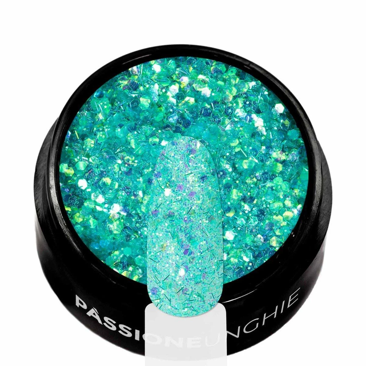 Fairy Glitter Mix - Glitter mix in soft colours for nail art  - detail 4