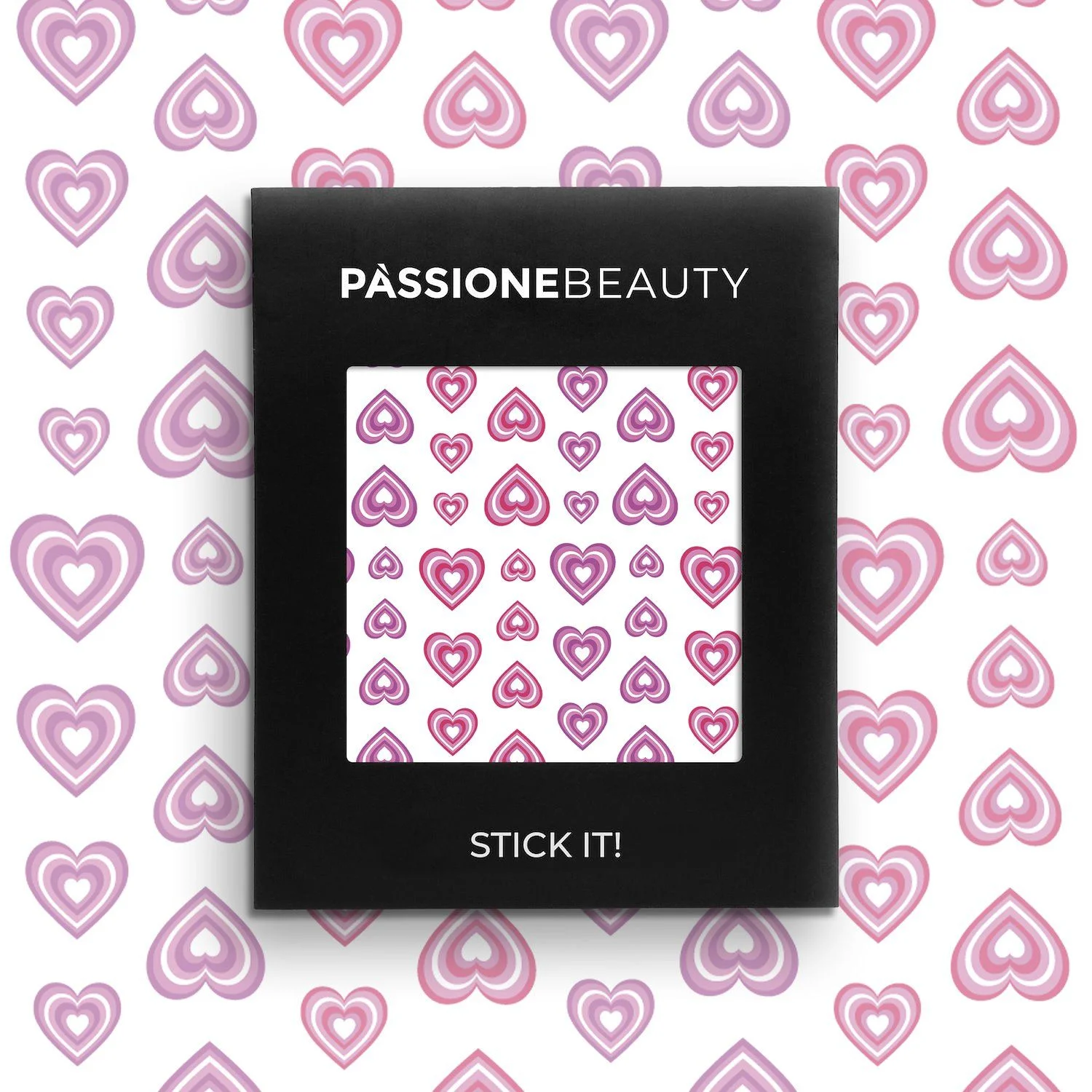 Crazy Love - Nail Stickers - Nail art stickers with hearts
