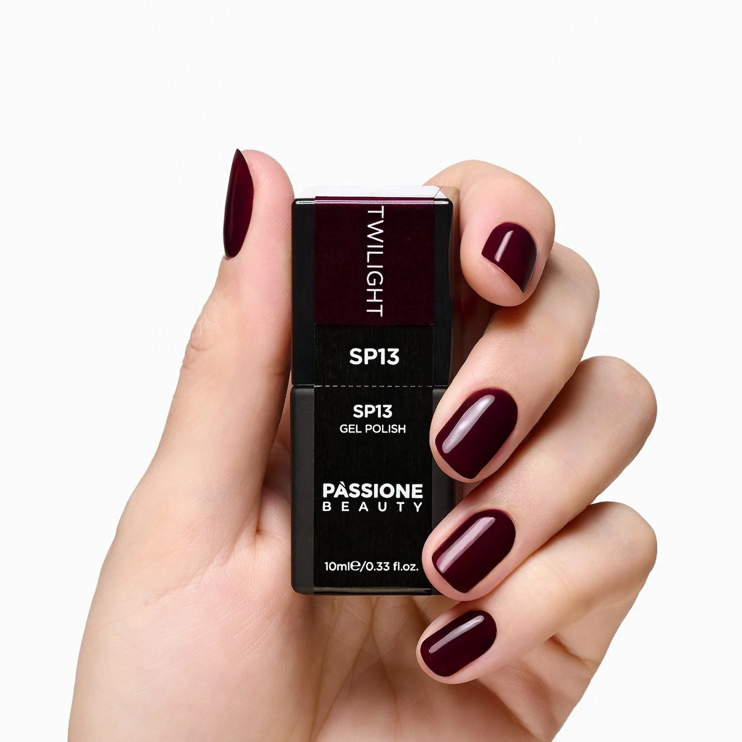 Gel Nail Polish SP13 Twilight - Self-sealing purple gel polish - detail 2