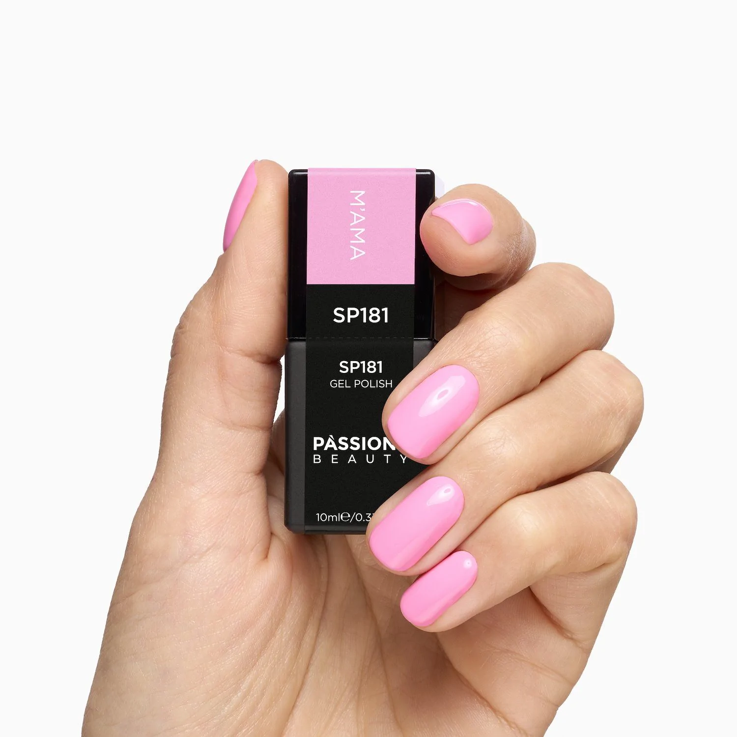 UV Nagellack NL181 M'Ama - UV Nagellack in kühlem Rosa - Detail 3