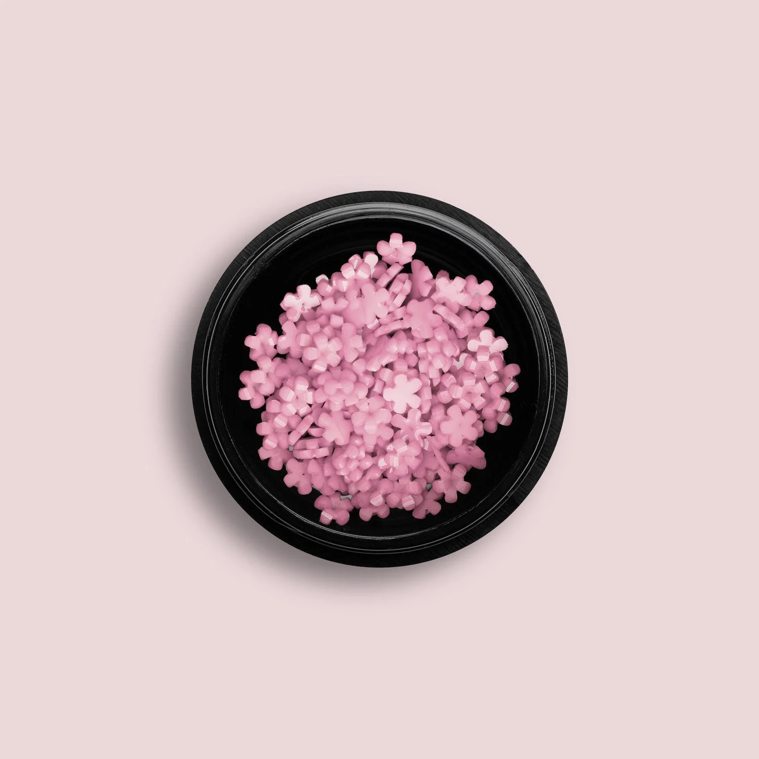 Pink Resin Flower - Fleurs en résine pour ongles, couleur rose