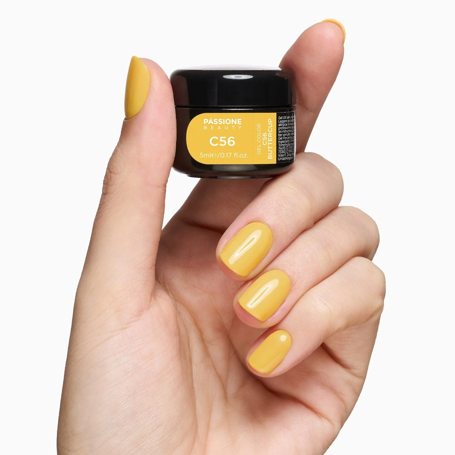 Gel Color C56 Buttercup - Gel color amarillo intenso - detalle 3