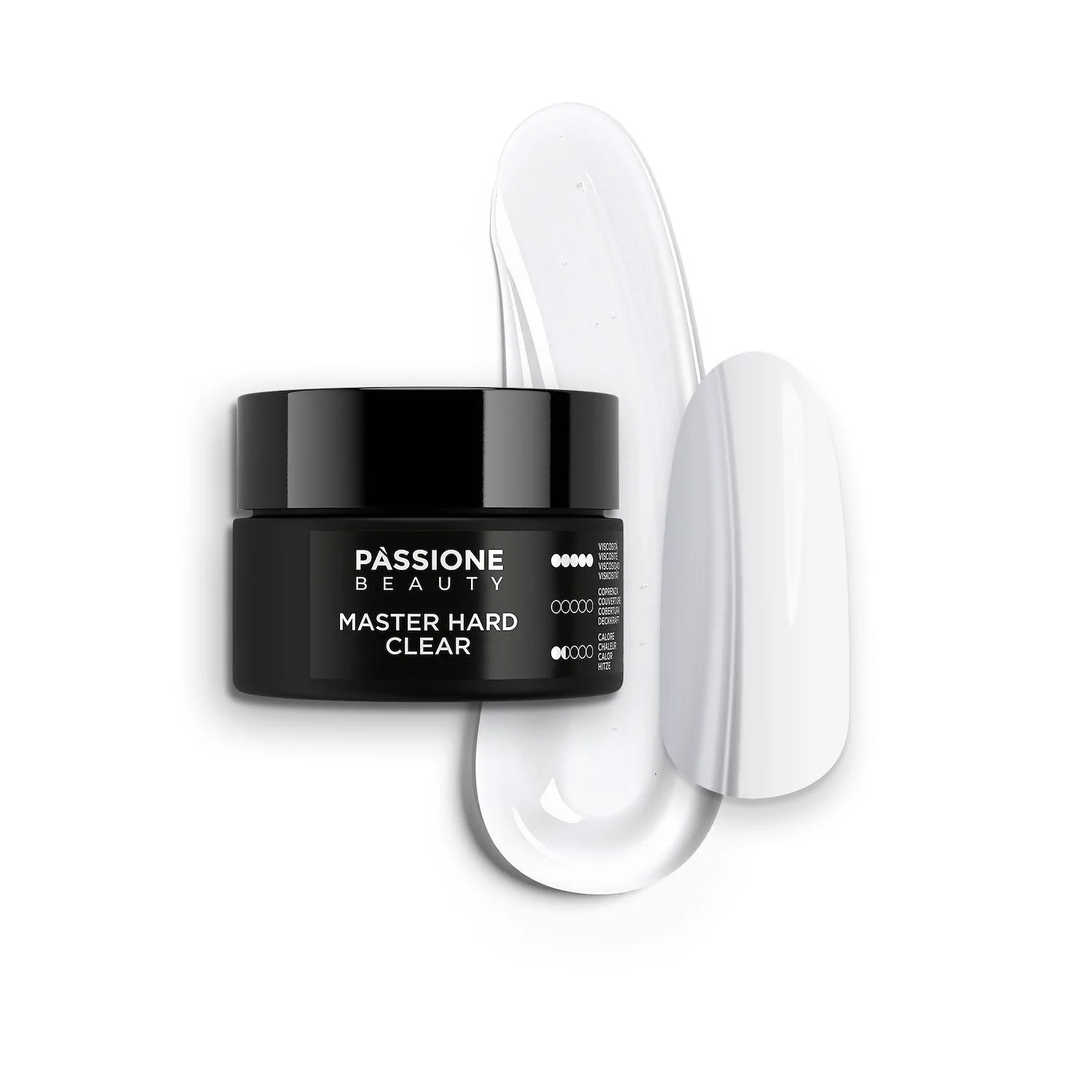Master Hard Clear 15 ml - Builder Gel selbstnivellierend transparent
