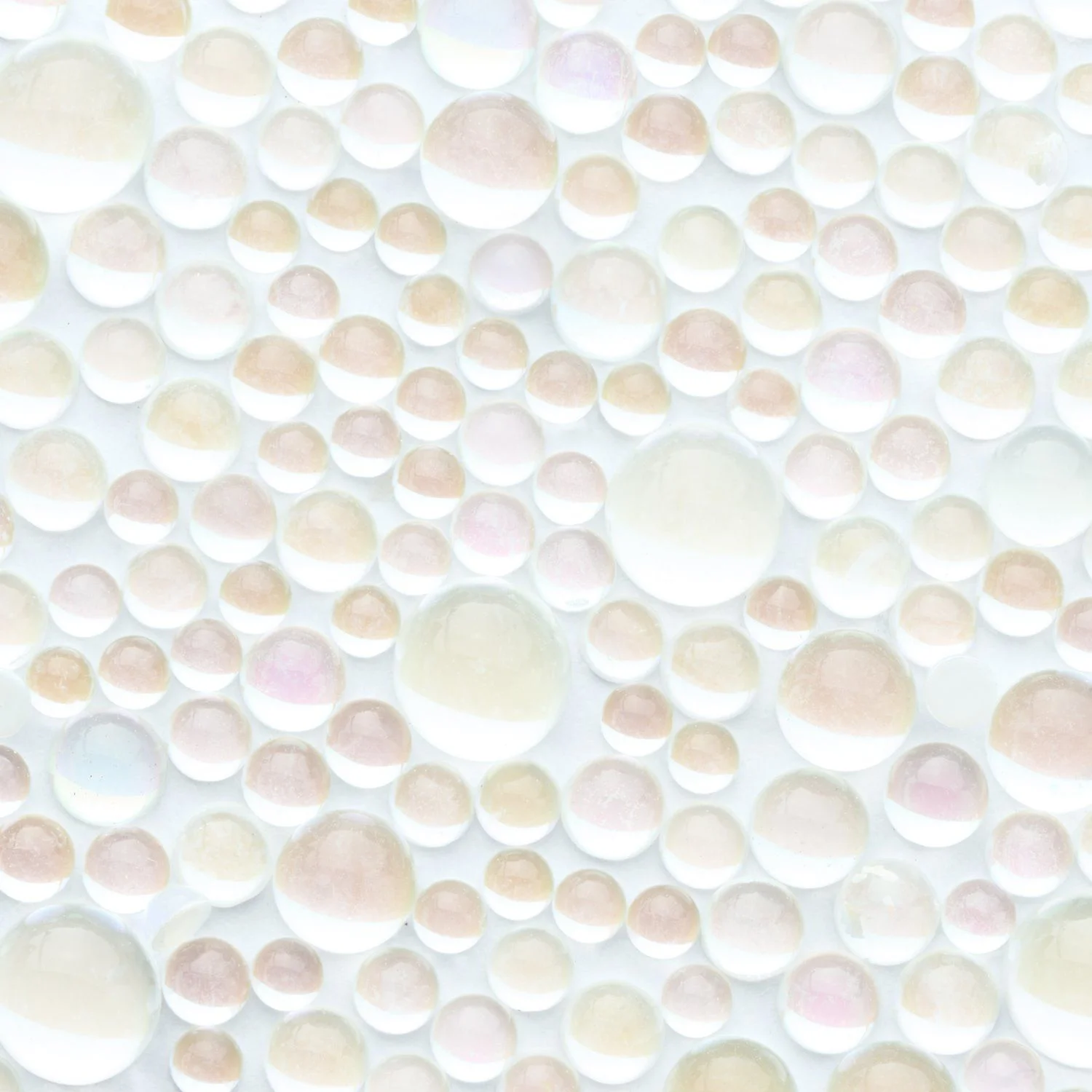 White Drop Gems - White Drop Gems para uñas, color blanco iridiscente - detalle 1