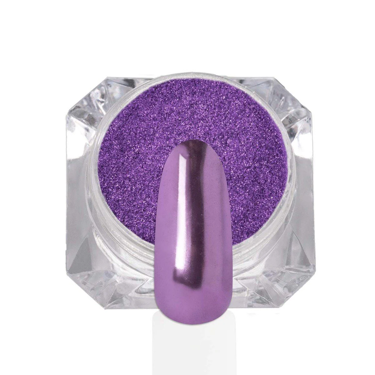 Chrome Pigment Lilac - Lilac chrome-effect nail pigment