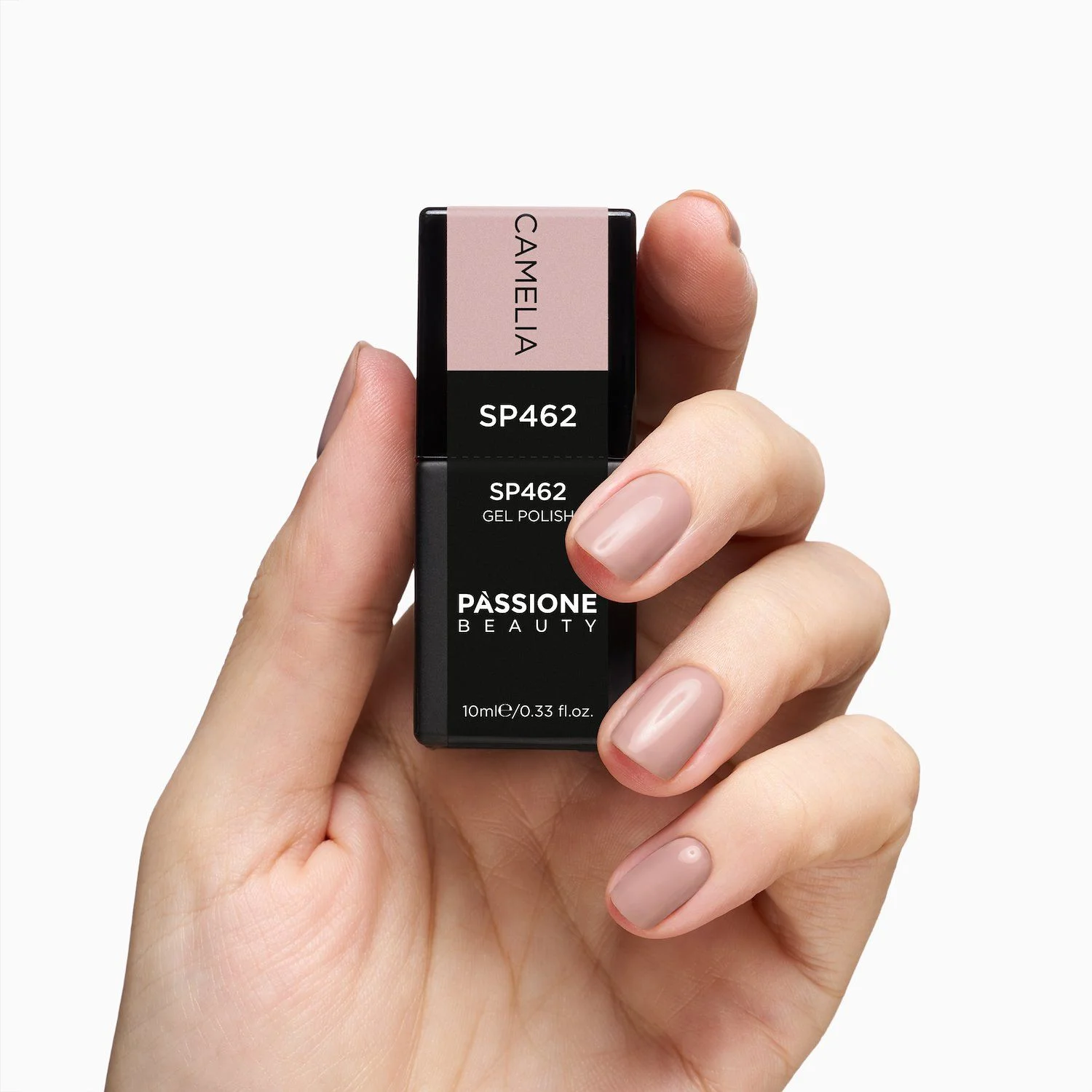 UV Nagellack NL462 Camelia - UV Nagellack in Nude Rosa - Detail 2