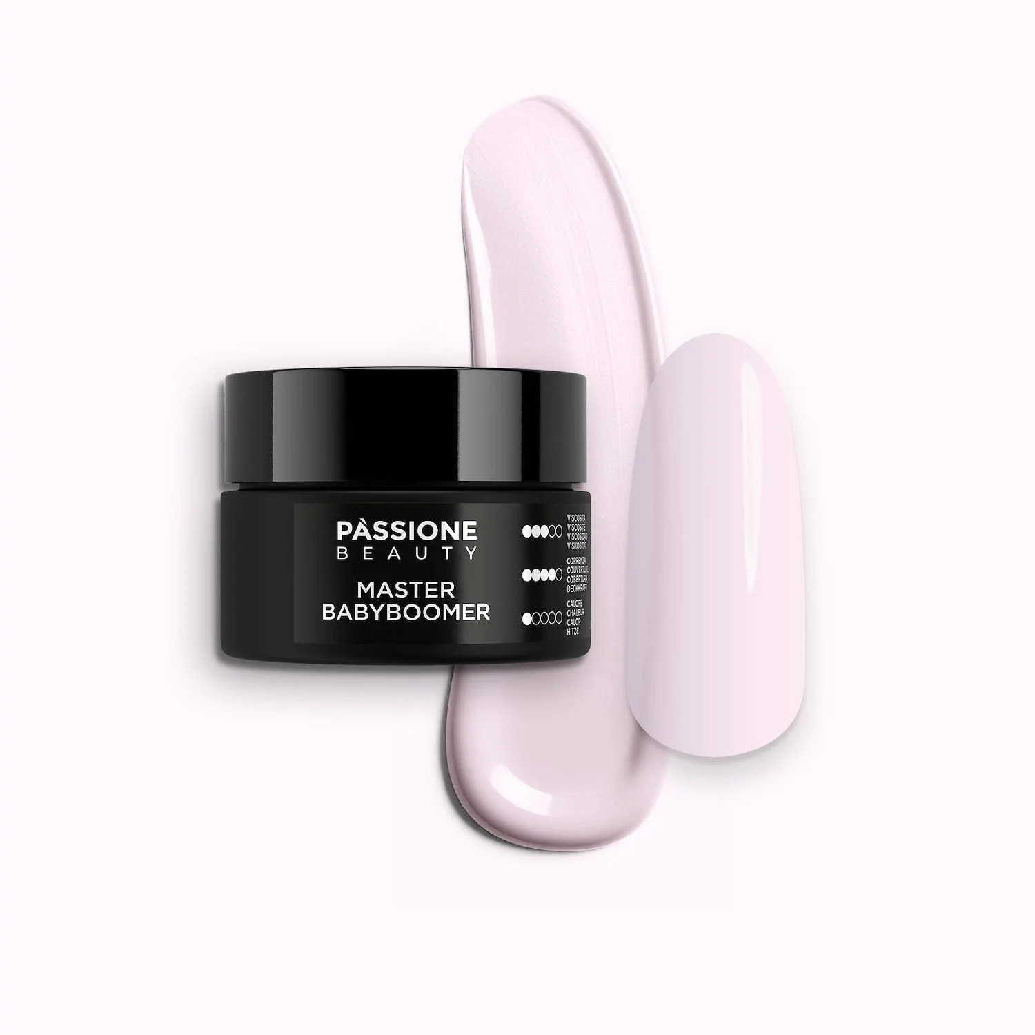 Master Babyboomer 15 ml - Gel de construction auto-égalisant rose très clair couvrant