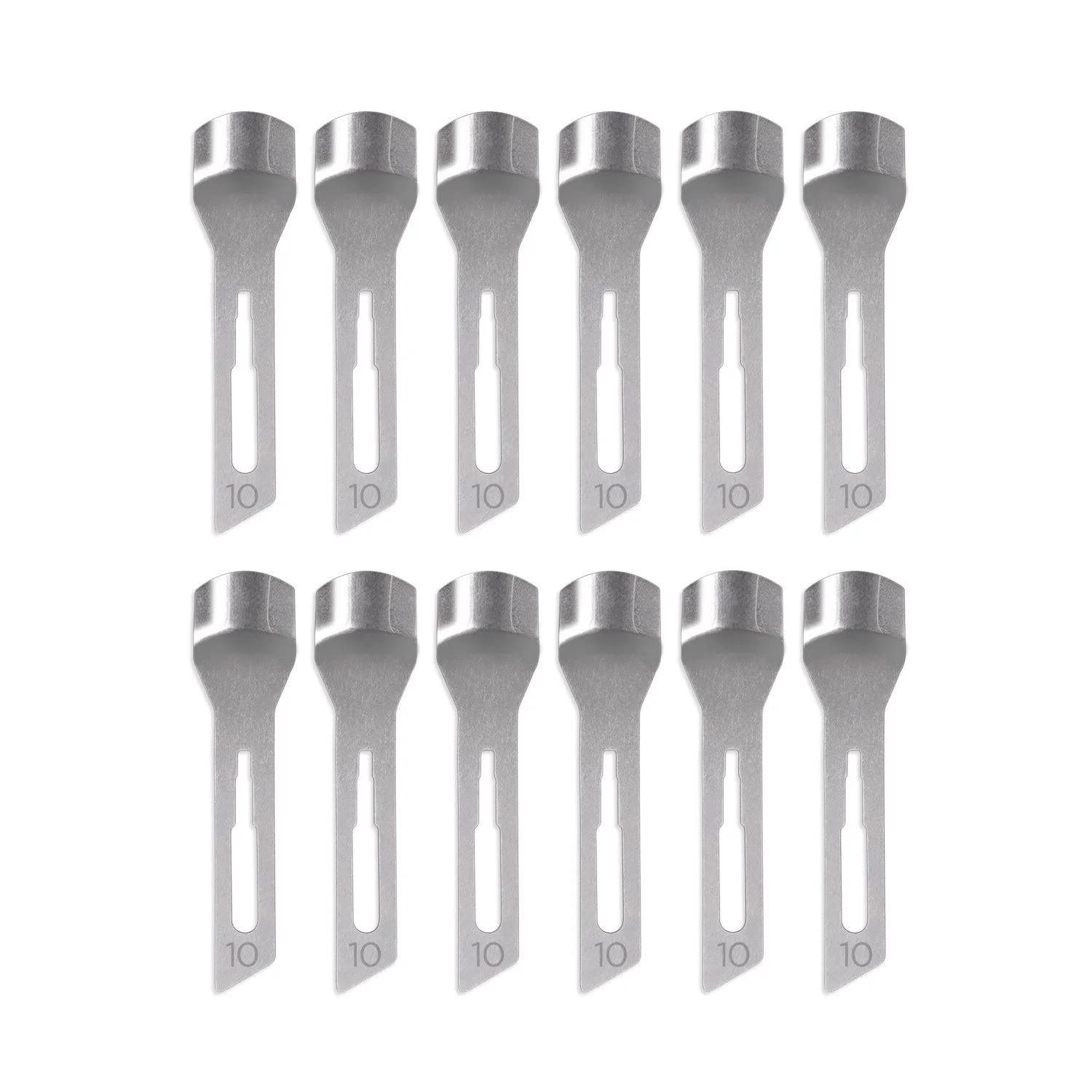 Lame Sgorbia 10 Pack 12 pz - Lama per sgorbia modello 10 - dettaglio 1