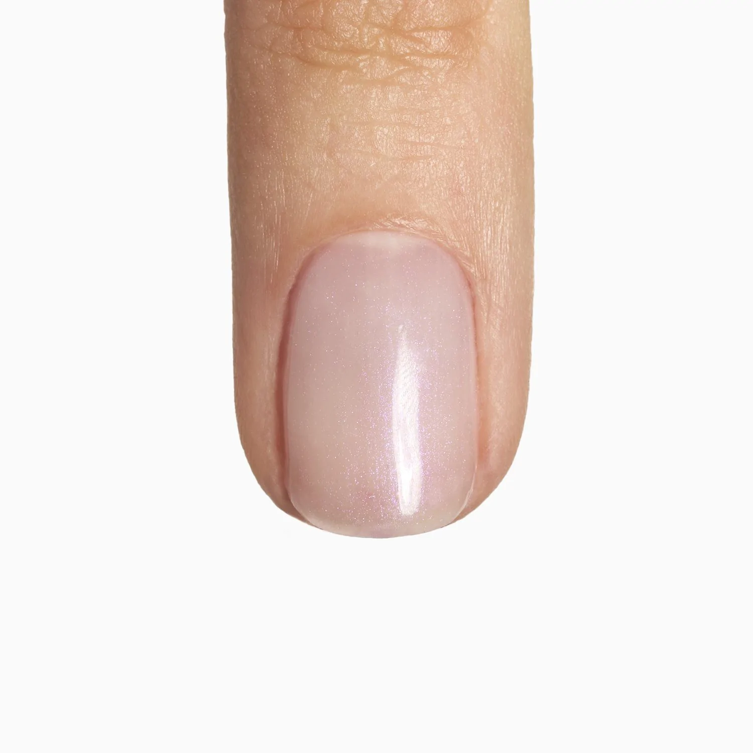 Pearl Violet Gloss 15 ml - No-wipe top coat with pearlescent purple shimmer - detail 2