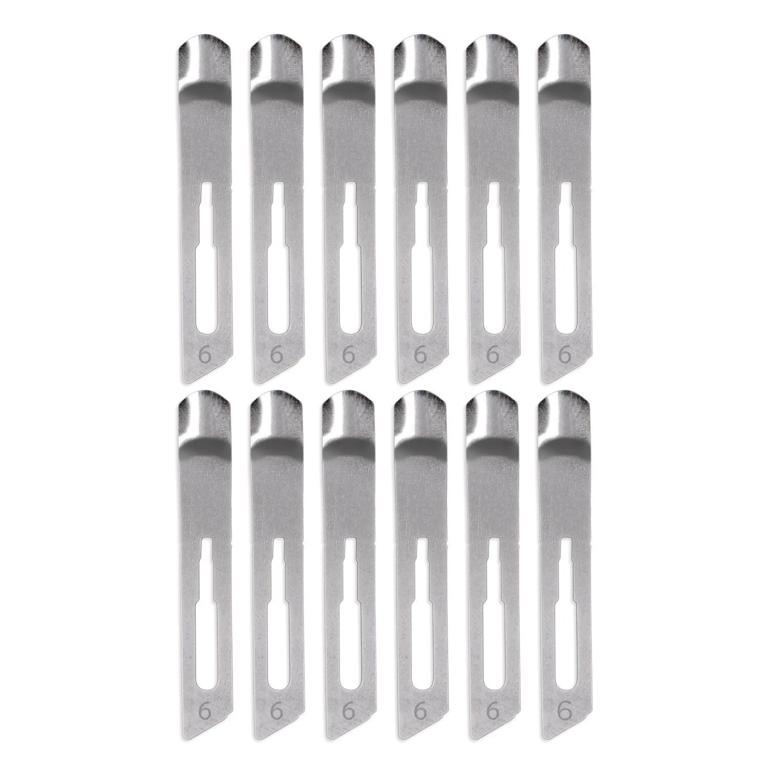 Lame Sgorbia 6 Pack 12 pz - Lama per sgorbia modello 6 - dettaglio 1