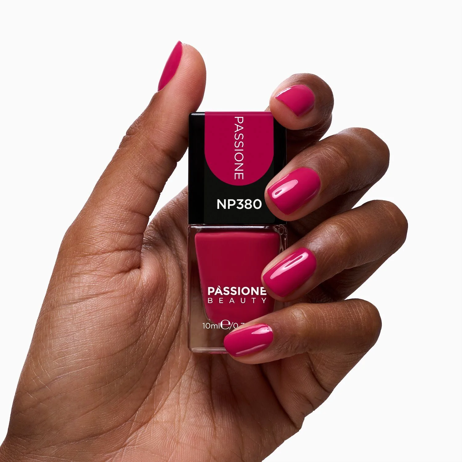 Vernis NP380 Passione - Vernis à ongles couleur magenta - détail 3