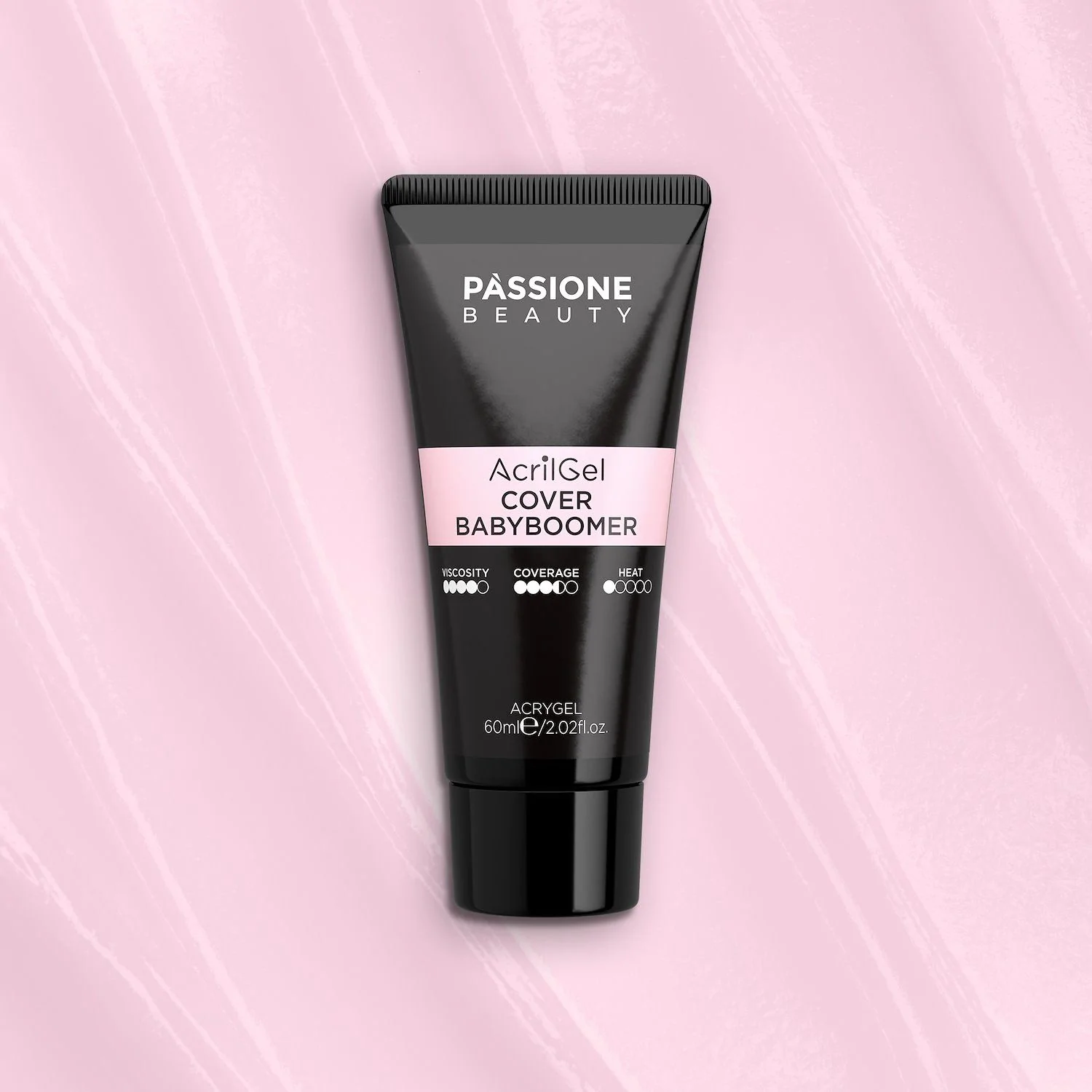 AcrilGel® Cover Babyboomer 60 ml  - Gel-Acrilico rosa chiaro freddo e coprente - dettaglio 3