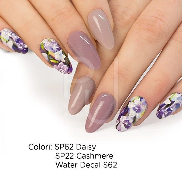 Gel Nail Polish GP62 Daisy - Antique Pink and Grey Gel Polish - detail 1