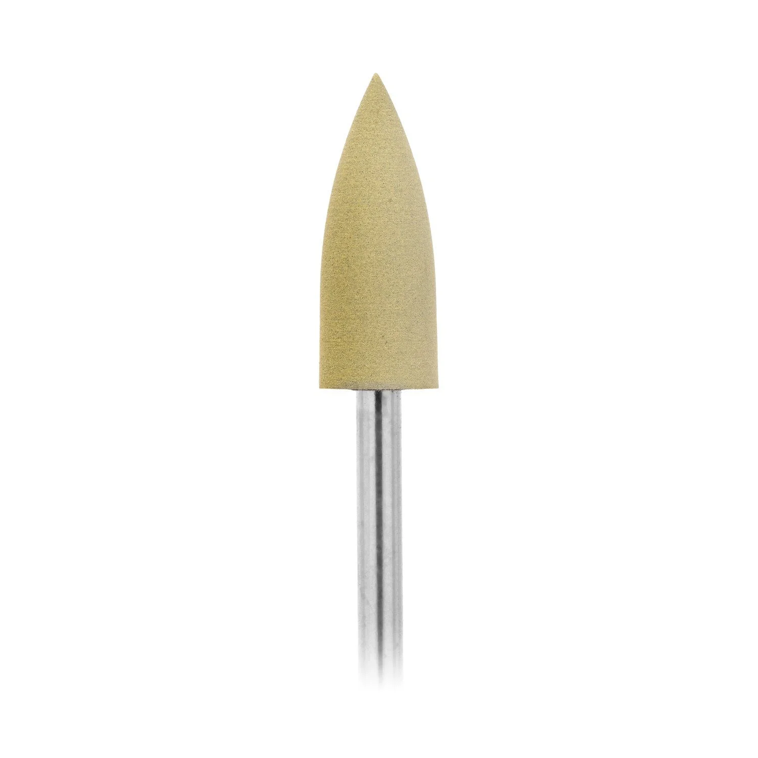 Embout en silicone medium – Faible abrasivité - Embout ponceuse en silicone pour cuticules, forme fuselée - medium - détail 1