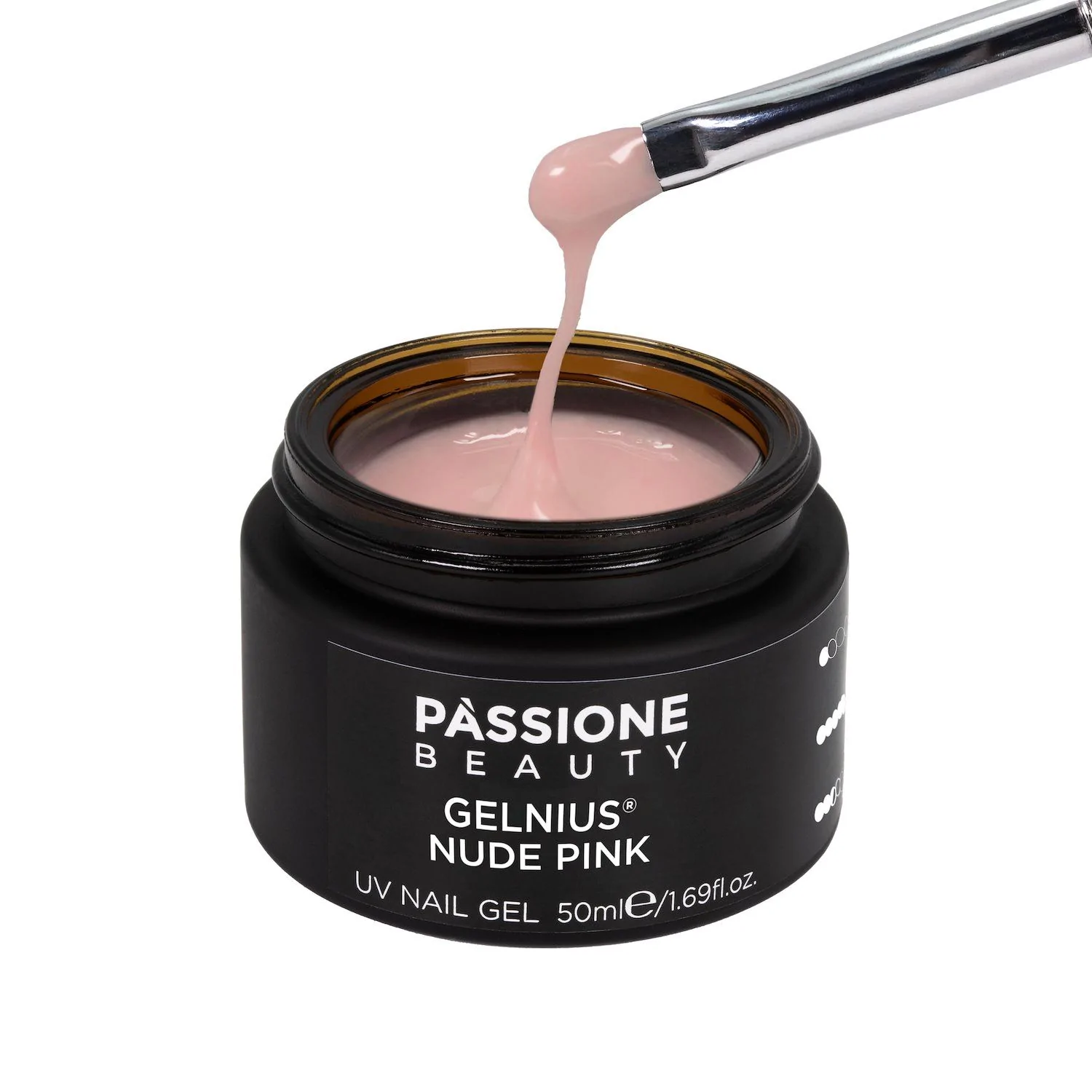 Kit GELNIUS® Pink Collection 50 ml - Coffret de gels constructeurs roses 2 en 1 - détail 3