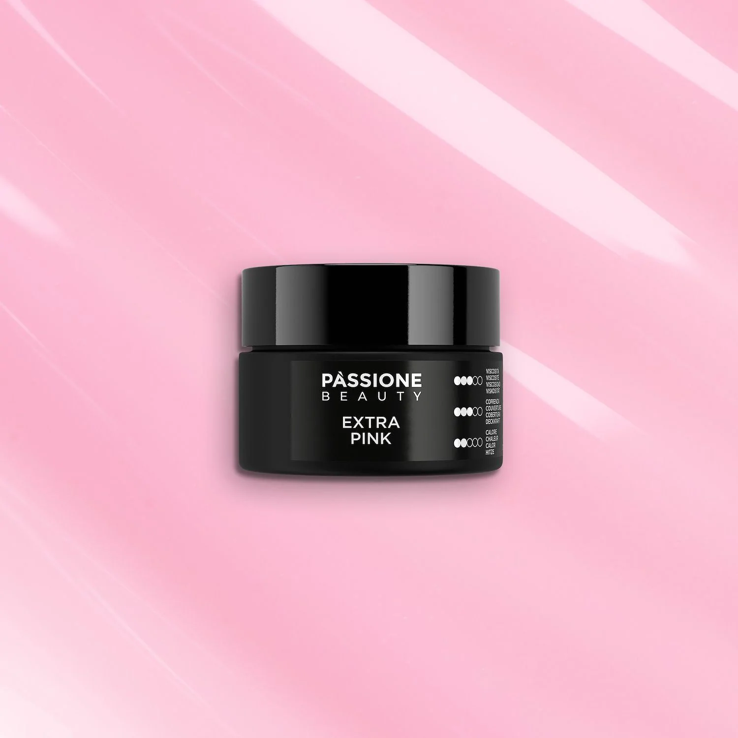 Extra Pink 15 ml - Gel de construction auto-égalisant rose vif laiteux - détail 5