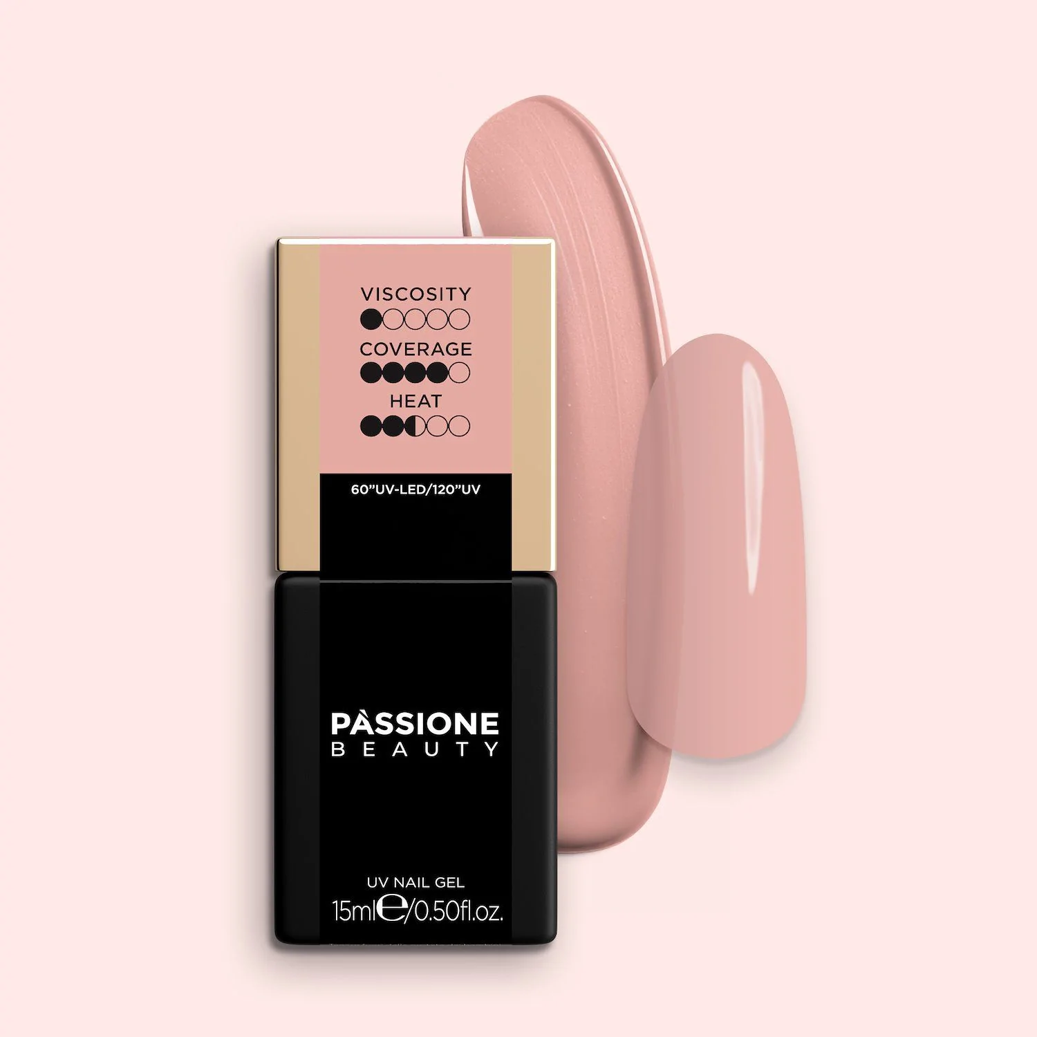 GELNIUS® Soft Natural 15 ml - Gel costruttore 2-in-1 a bassa viscosità nude