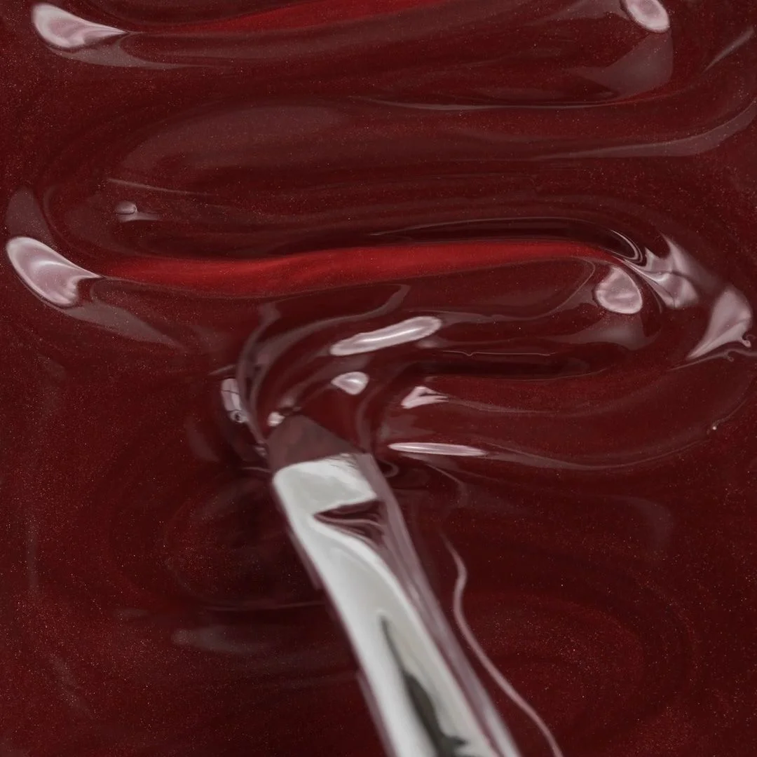 Application of Gel colour F09 Cherry