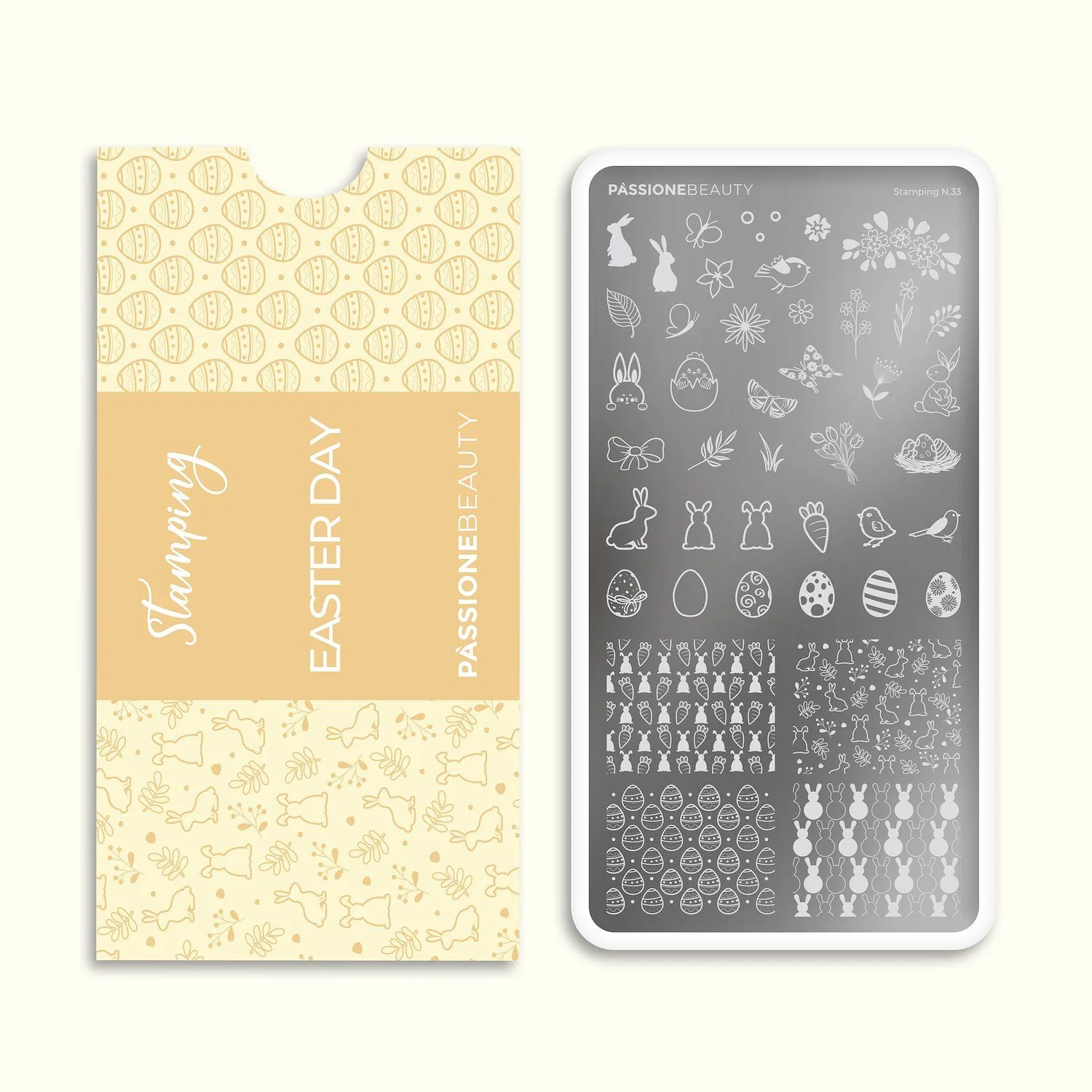 Easter Day – Stamping Plate - Nail stamping plate, Easter Day