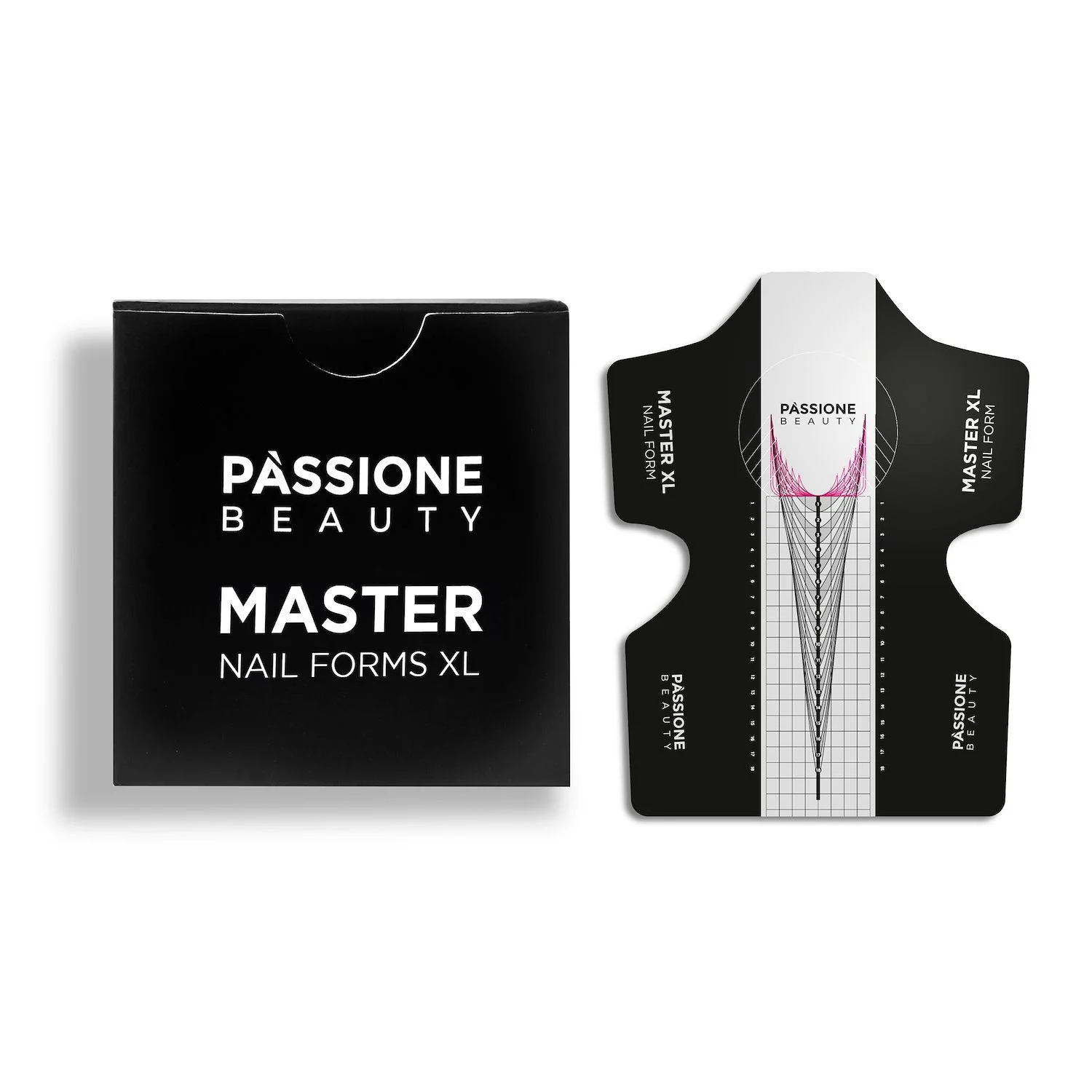 Box Master Nail Form Pro XL 100 pcs - Master Nail Forms in Aluminium for Professional Use