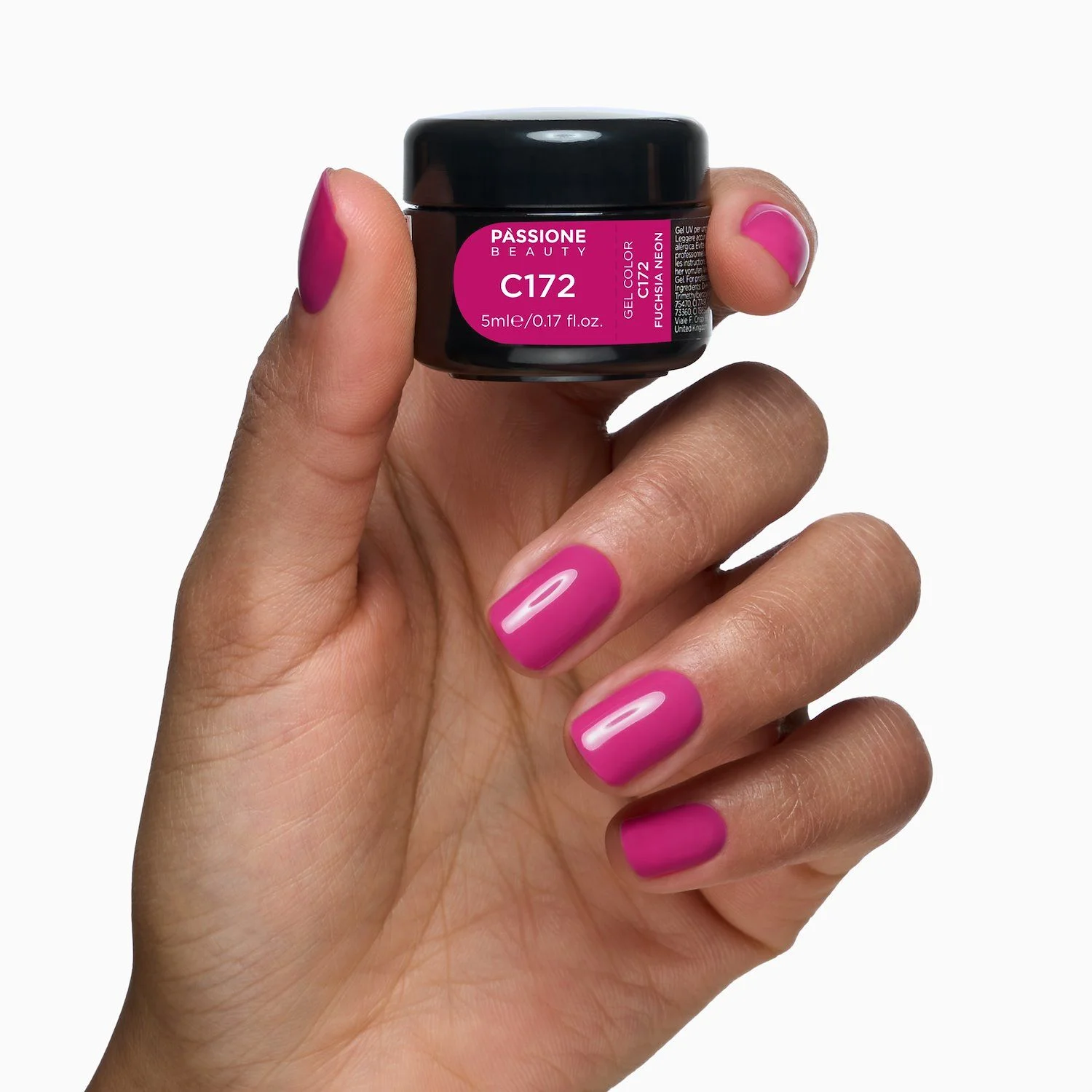 Gel Couleur C172 Fuchsia Neon - Gel couleur fuchsia - détail 3
