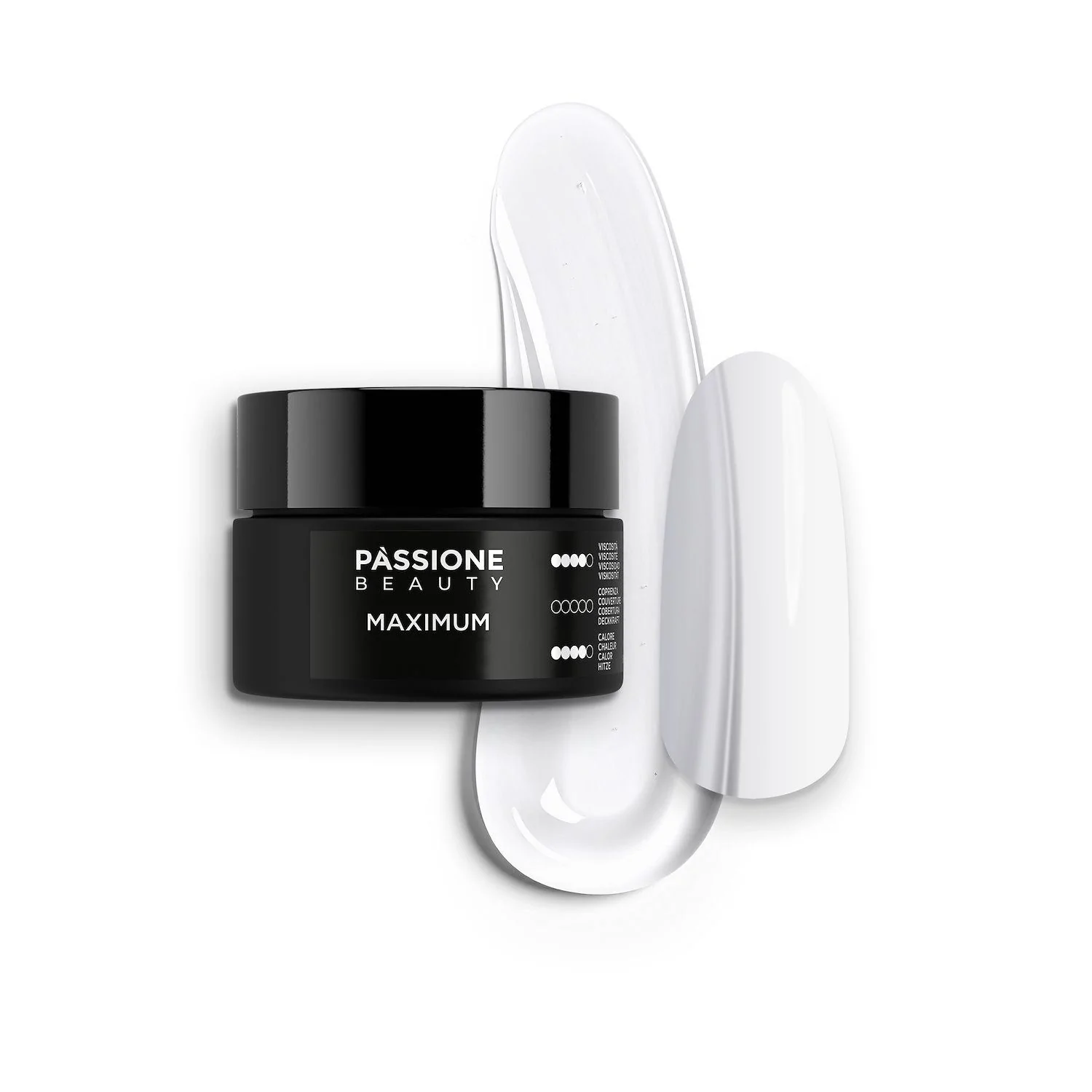 MAXIMUM 15 ml - Gel de construction auto-égalisant transparent à haute viscosité