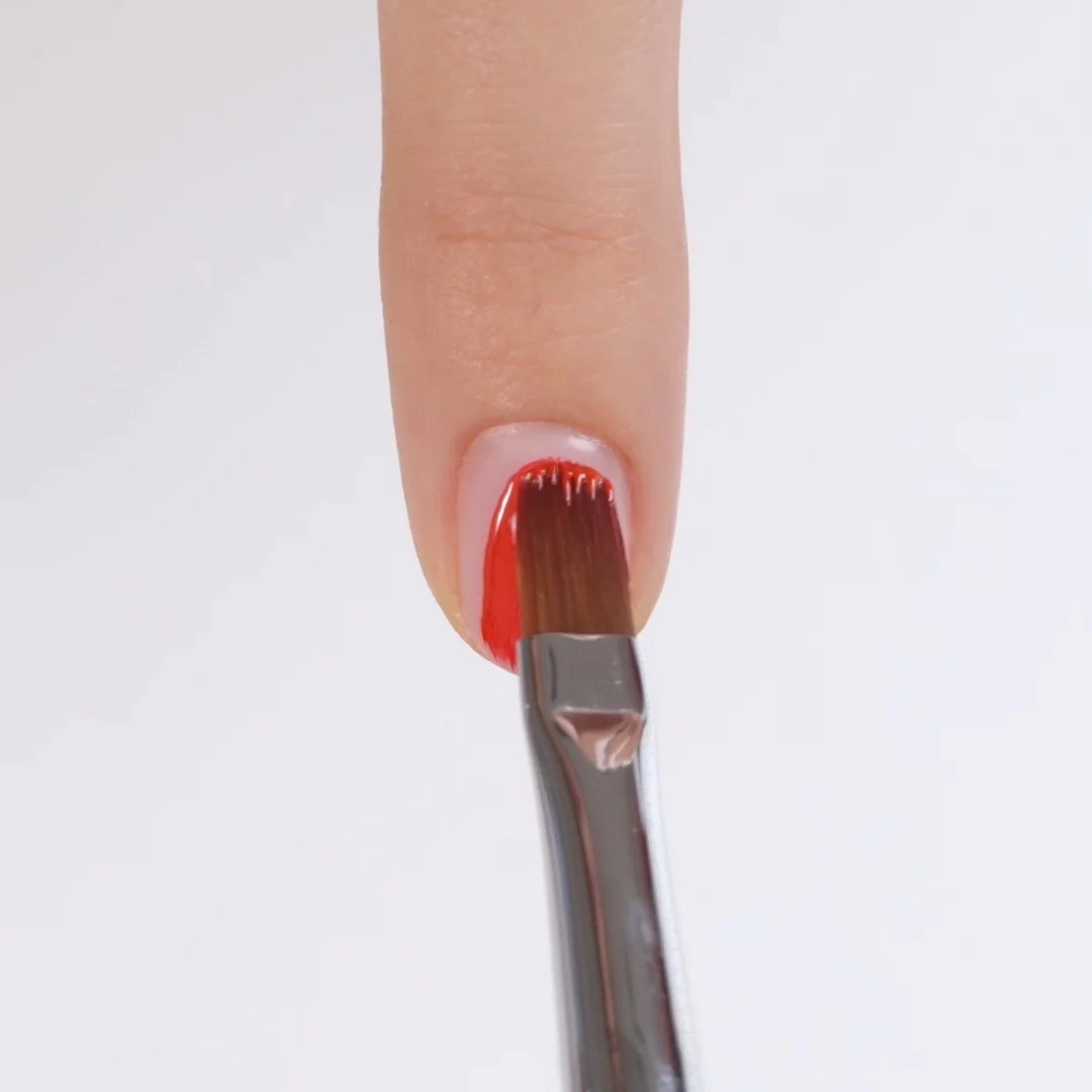 Aplicación de Gel Color C14 Valentino Red