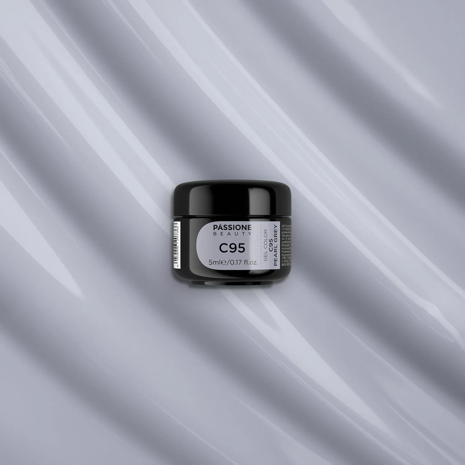 Gel Color C95 Pearl Grey - Gel color gris claro - detalle 3