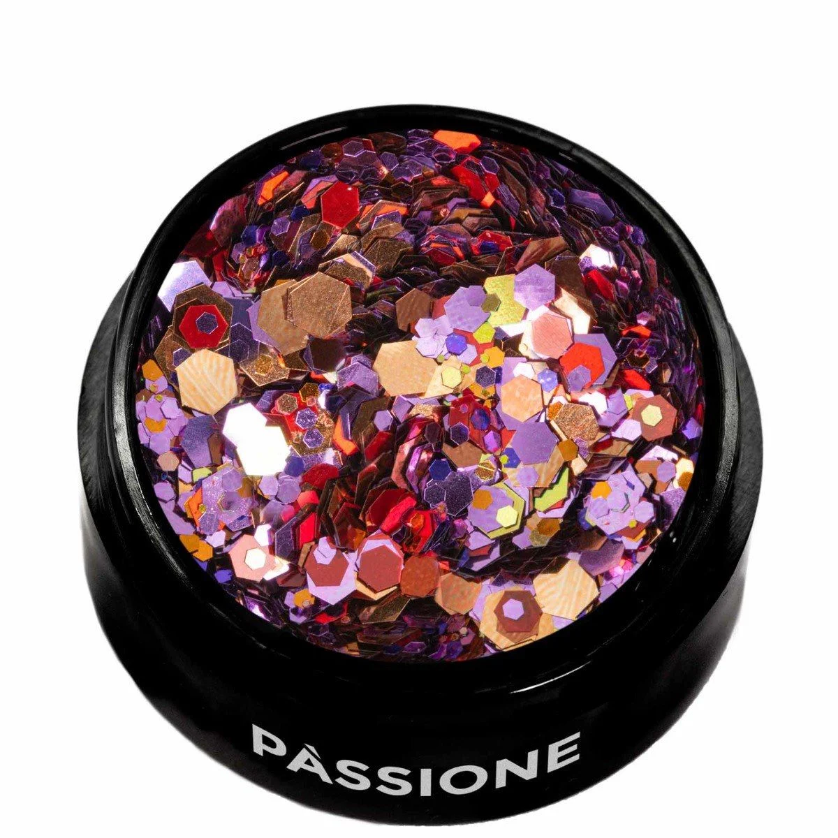 Festival Glitter Mix - Glitter Mix for nail art in sparkling, holographic colours - detail 1