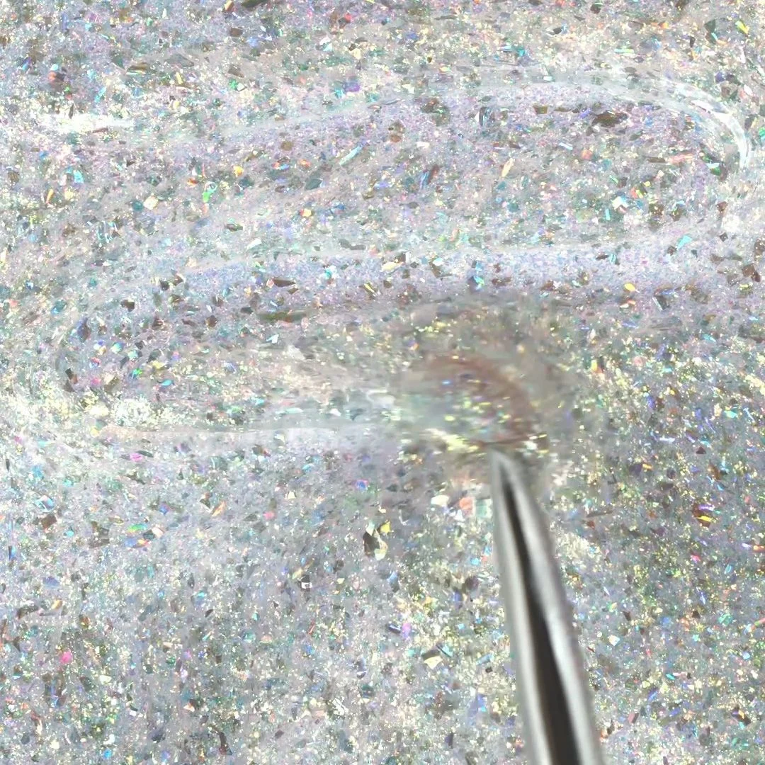 Application de Marble Holo Flakes 15 ml