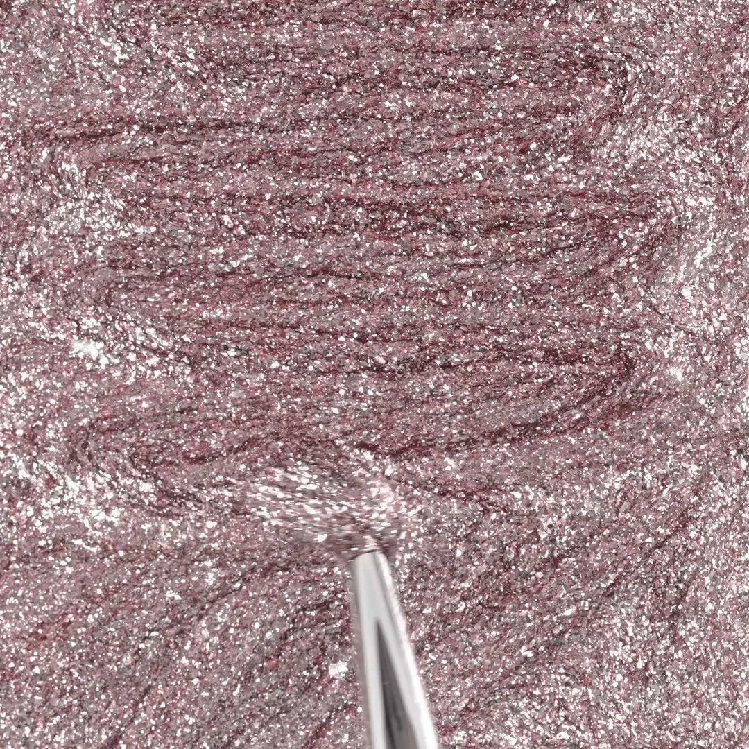 Application of Gel Nail Polish SP636 Shine Rose