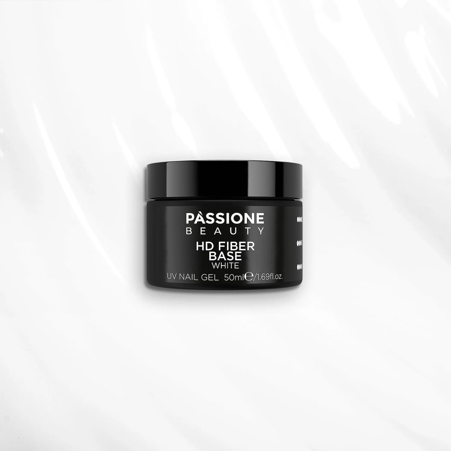 HD Fiber Base White 50 ml - UV-Nagellack-Basis Milchweiß 50 ml - Detail 4