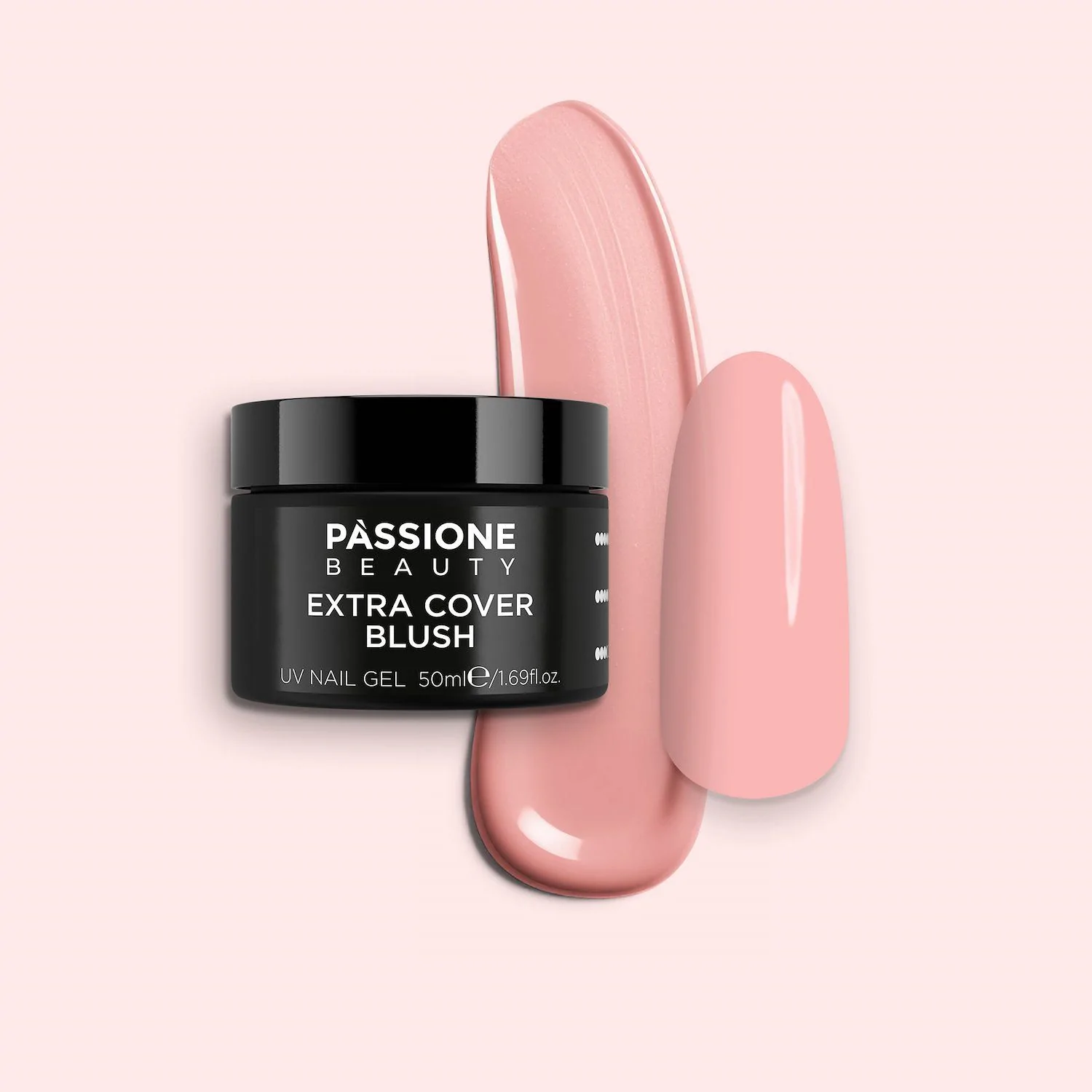 Extra Cover Blush 50 ml - Builder Gel thixotropisch Nude-Rosa mit hoher Viskosität