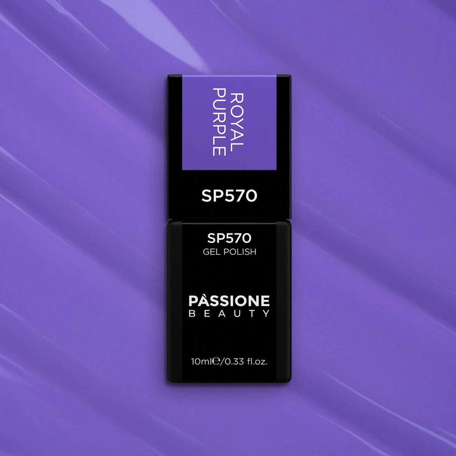 Vernis semi-permanent SP570 Royal Purple - Vernis semi-permanent violet pourpre - détail 3