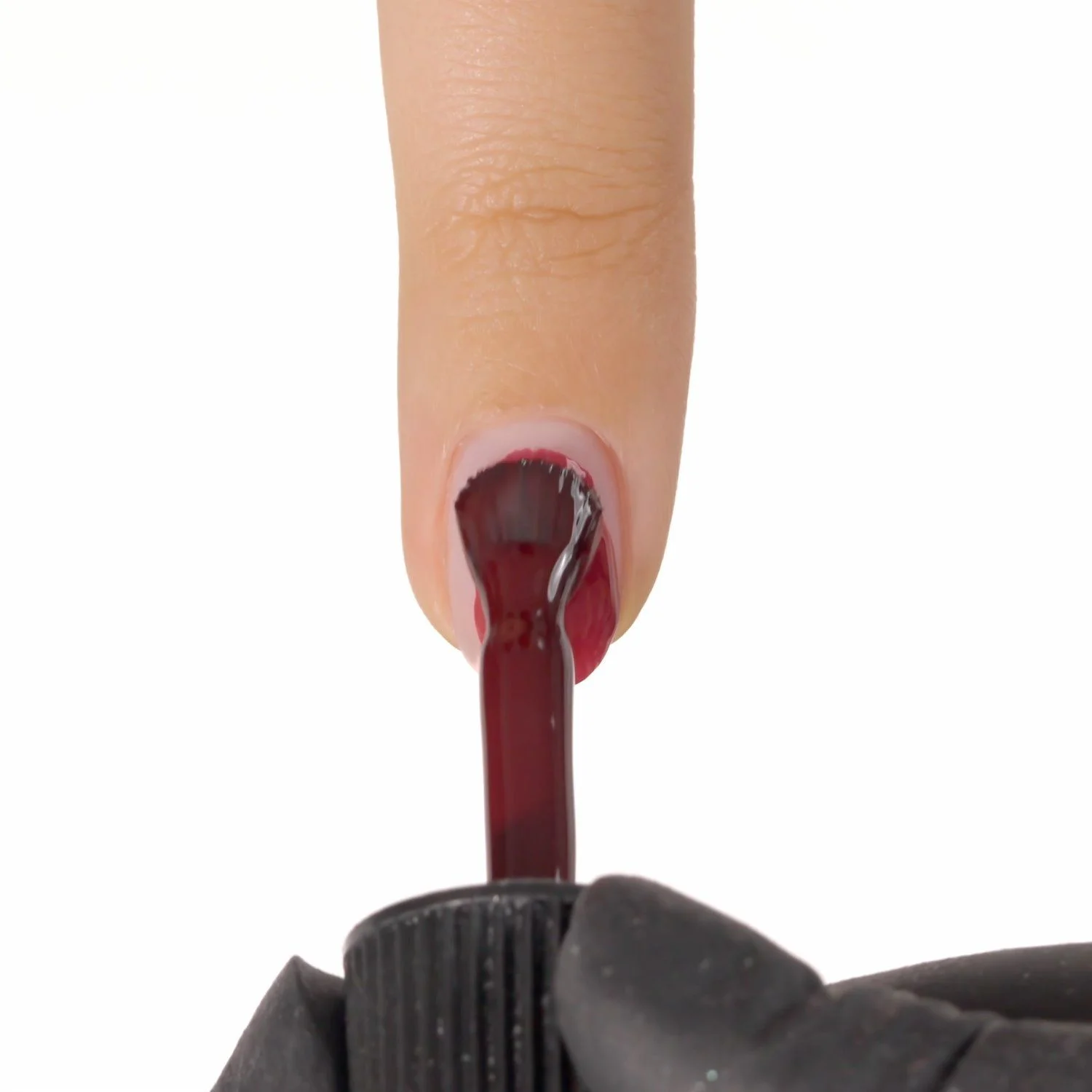 Aplicación de Esmalte semipermanente SP757 Glass Bordeaux