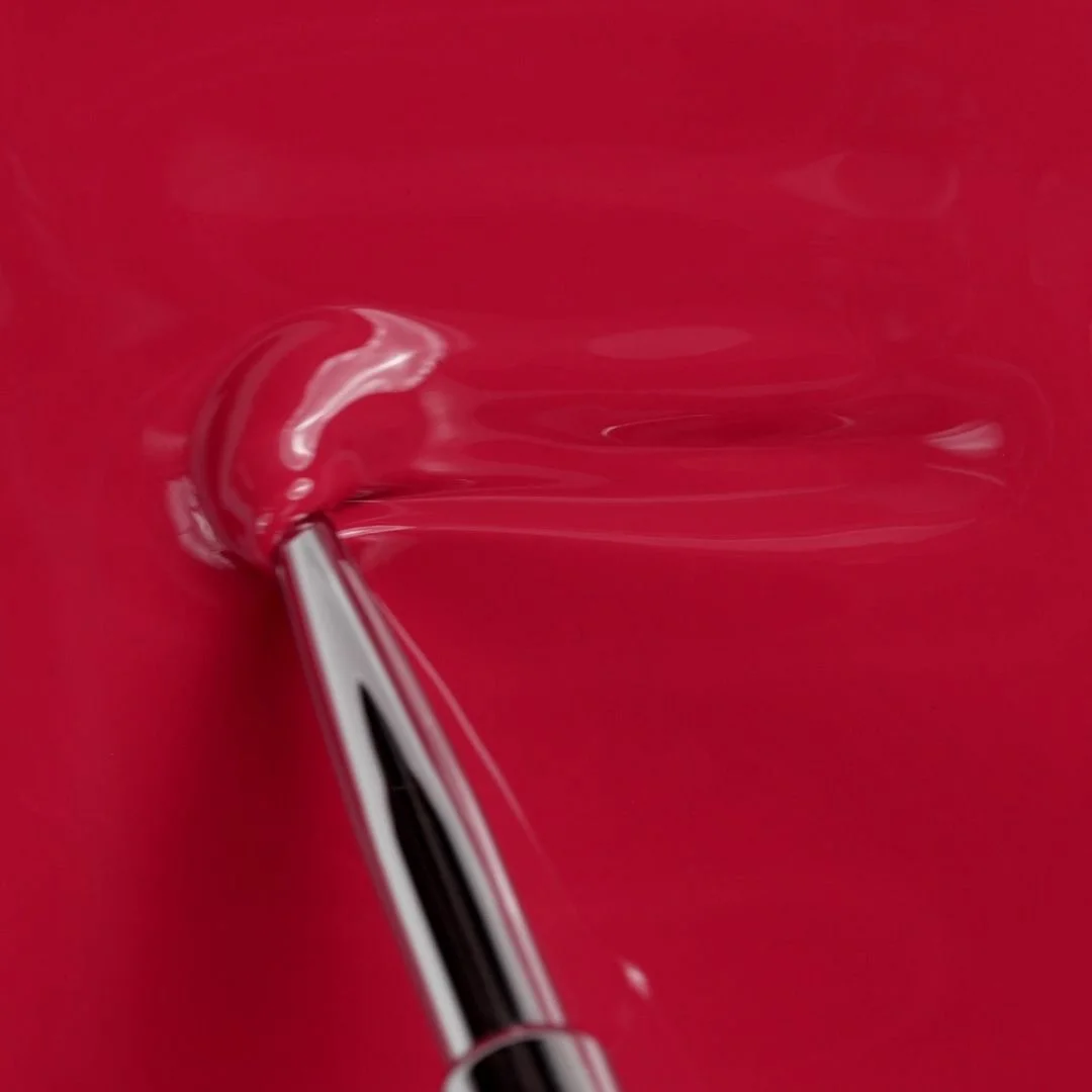 Applicazione di Smalto semipermanente SP626 Berry Red